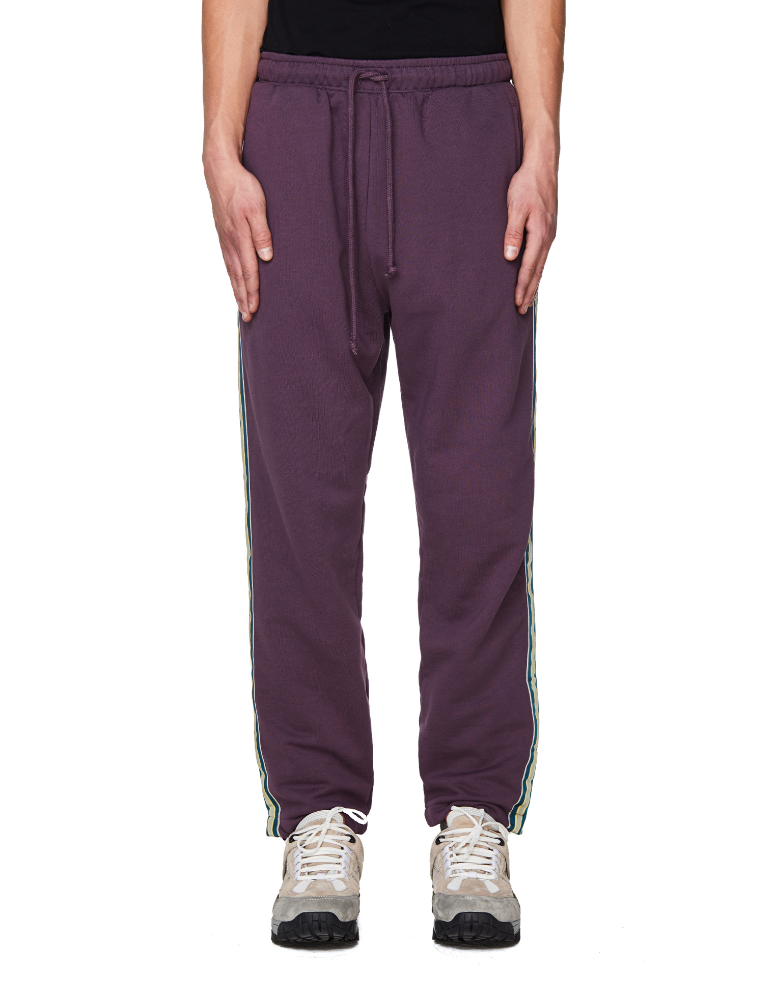 Pigalle Purple Cotton Jogger Pants