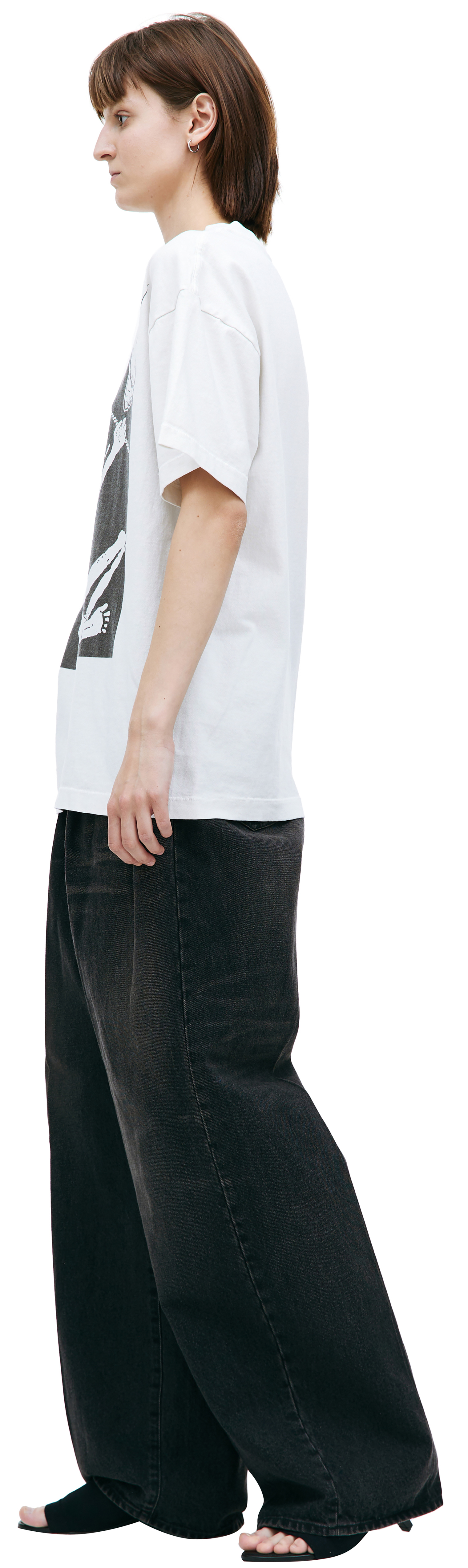 Saint Michael Mercy printed t-shirt