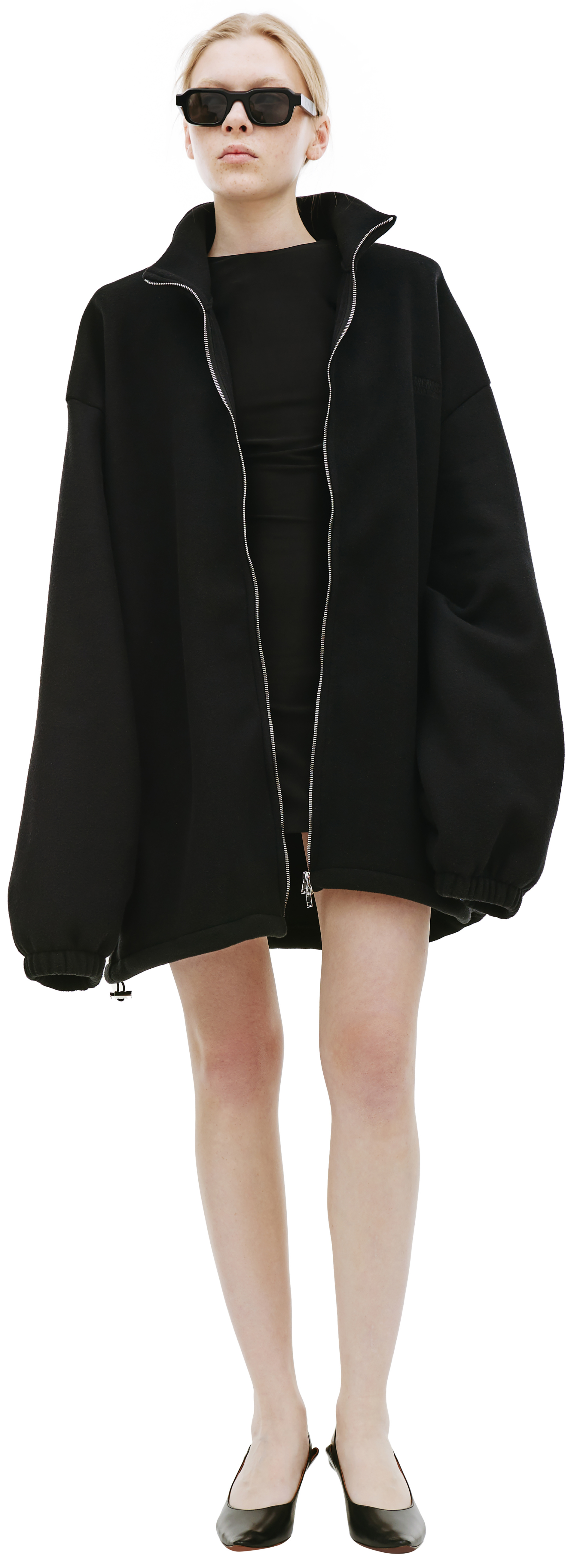 VETEMENTS Fleece zip up jacket