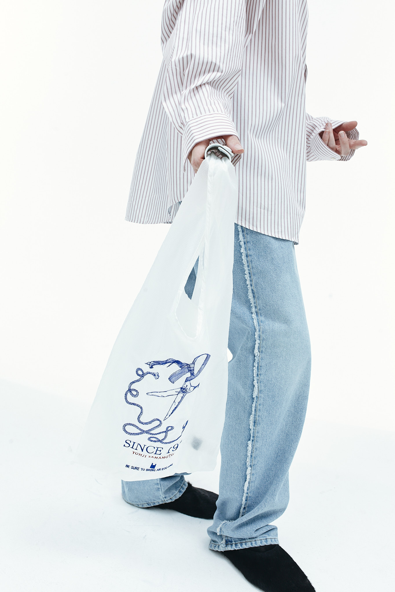 Y\'s Ripstop embroidery nylon bag