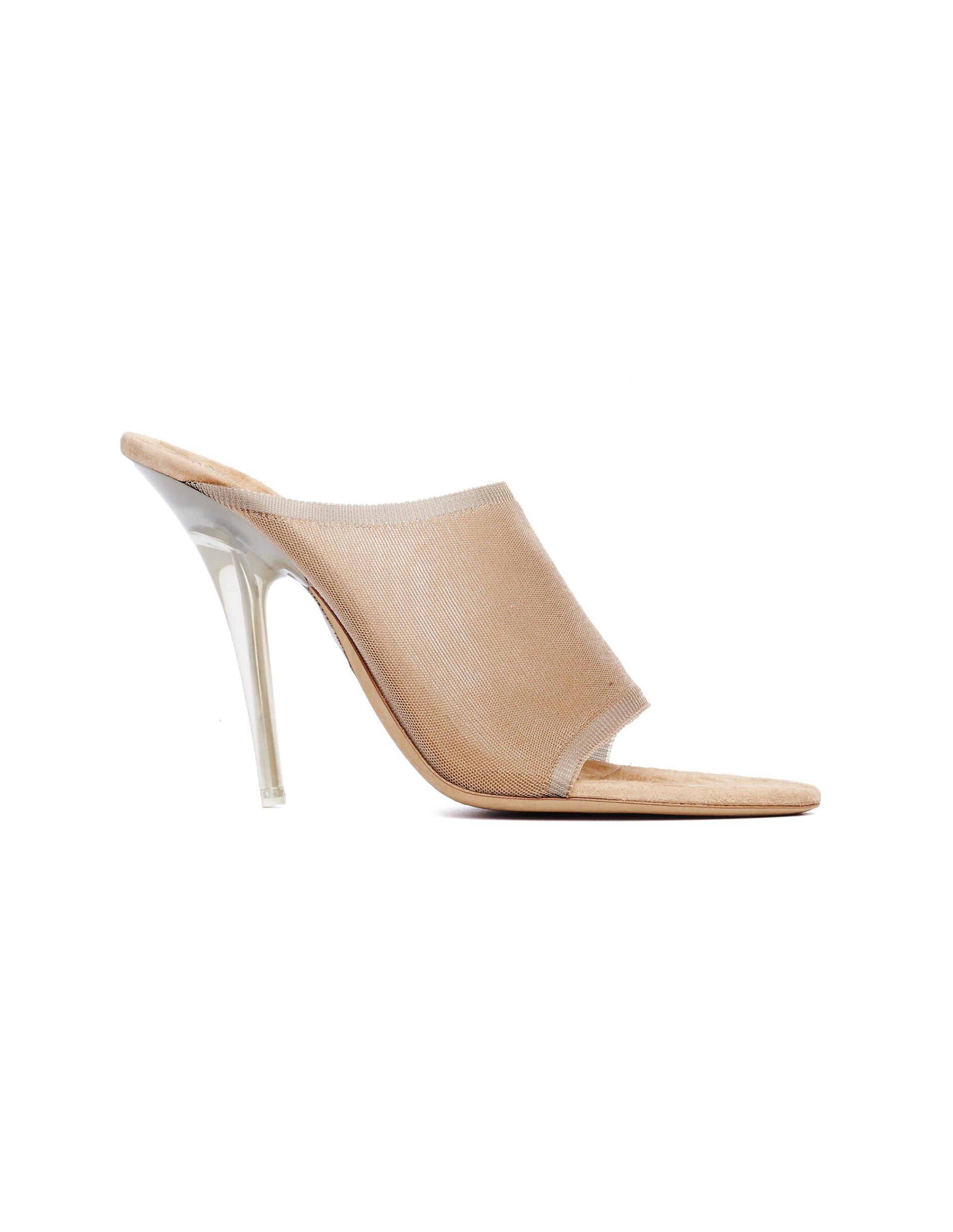 Yeezy Knit High Heel Suede Mule