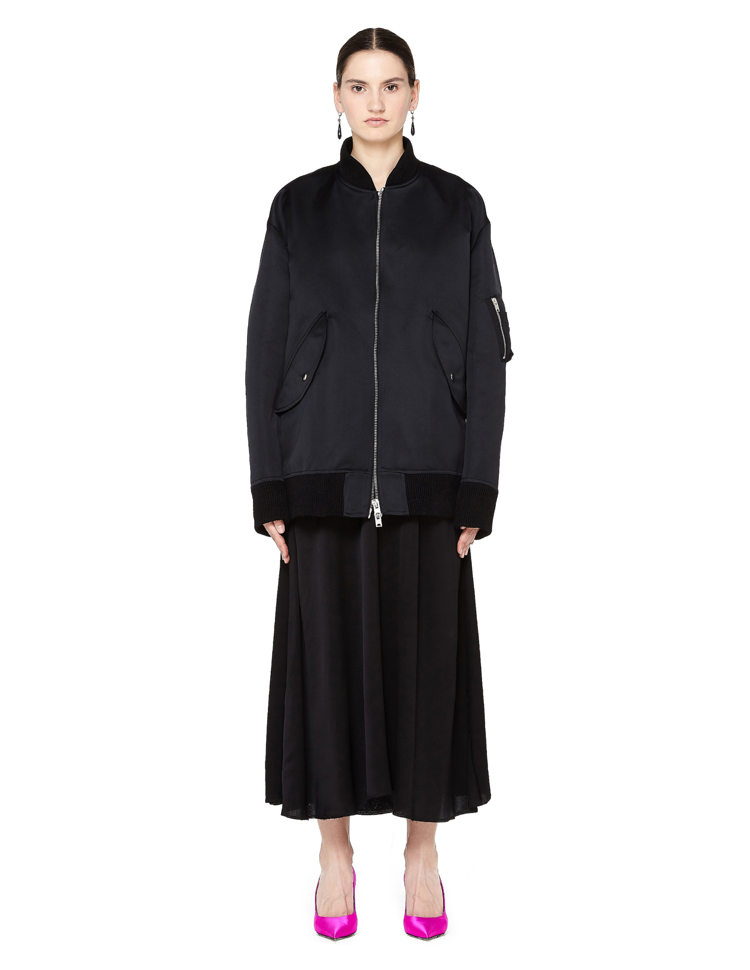 Yang Li Printed Bomber Jacket