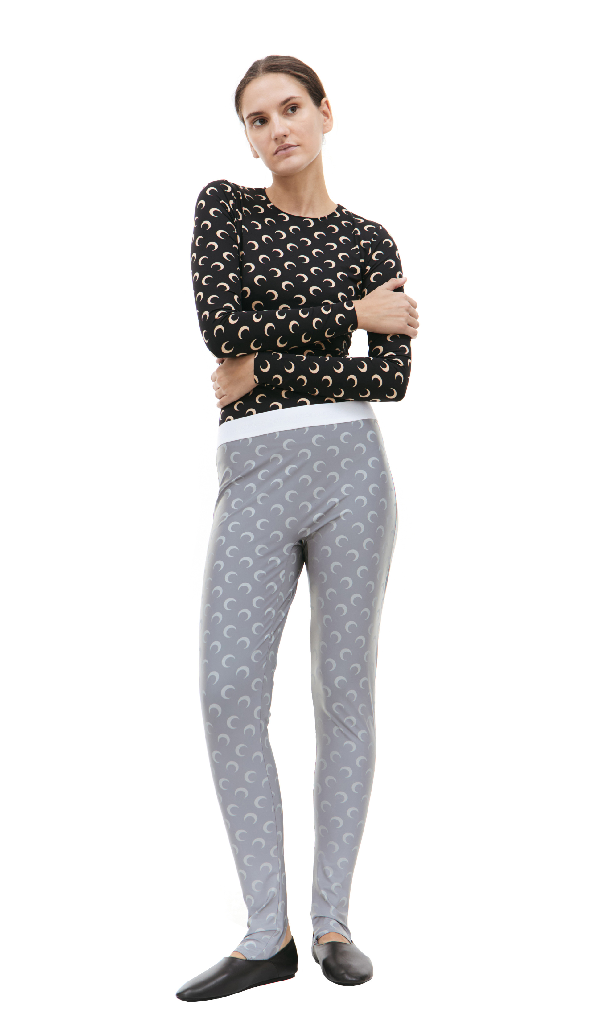 パンツ MARINE SERRE Woman Pants Camel UPA058ACWOV0059 BG70 34460911-1_2.jpg