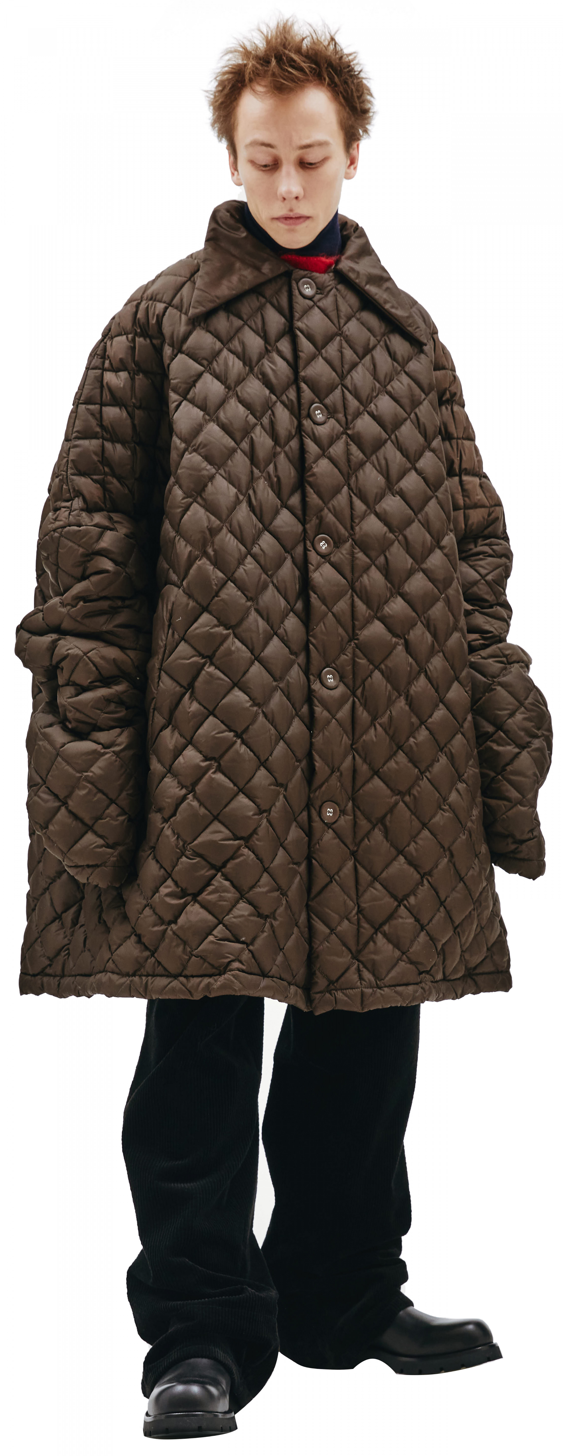 Raf Simons men oversized quilted jacket 
