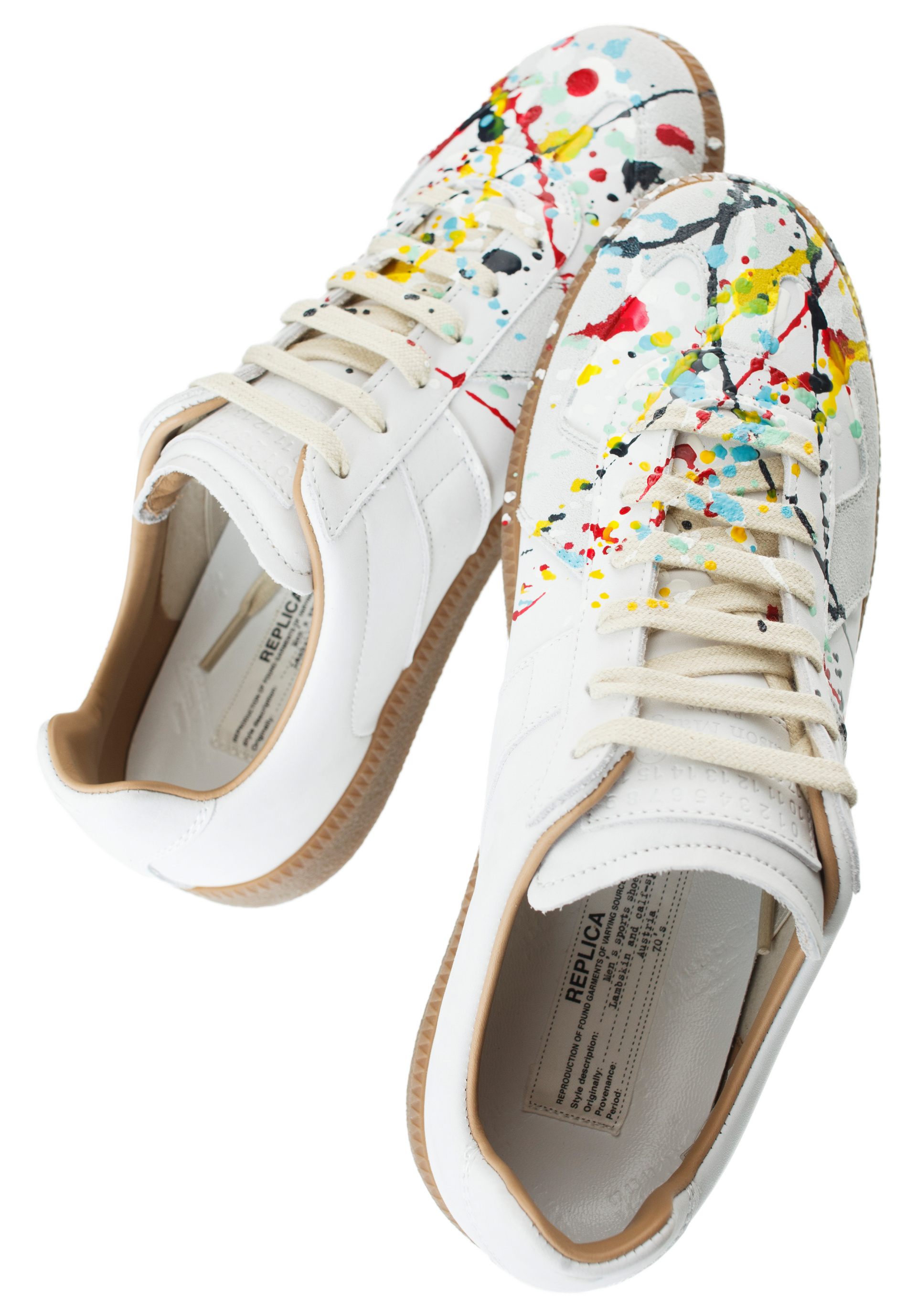 Maison Margiela Replica Painter Splatter Sneakers