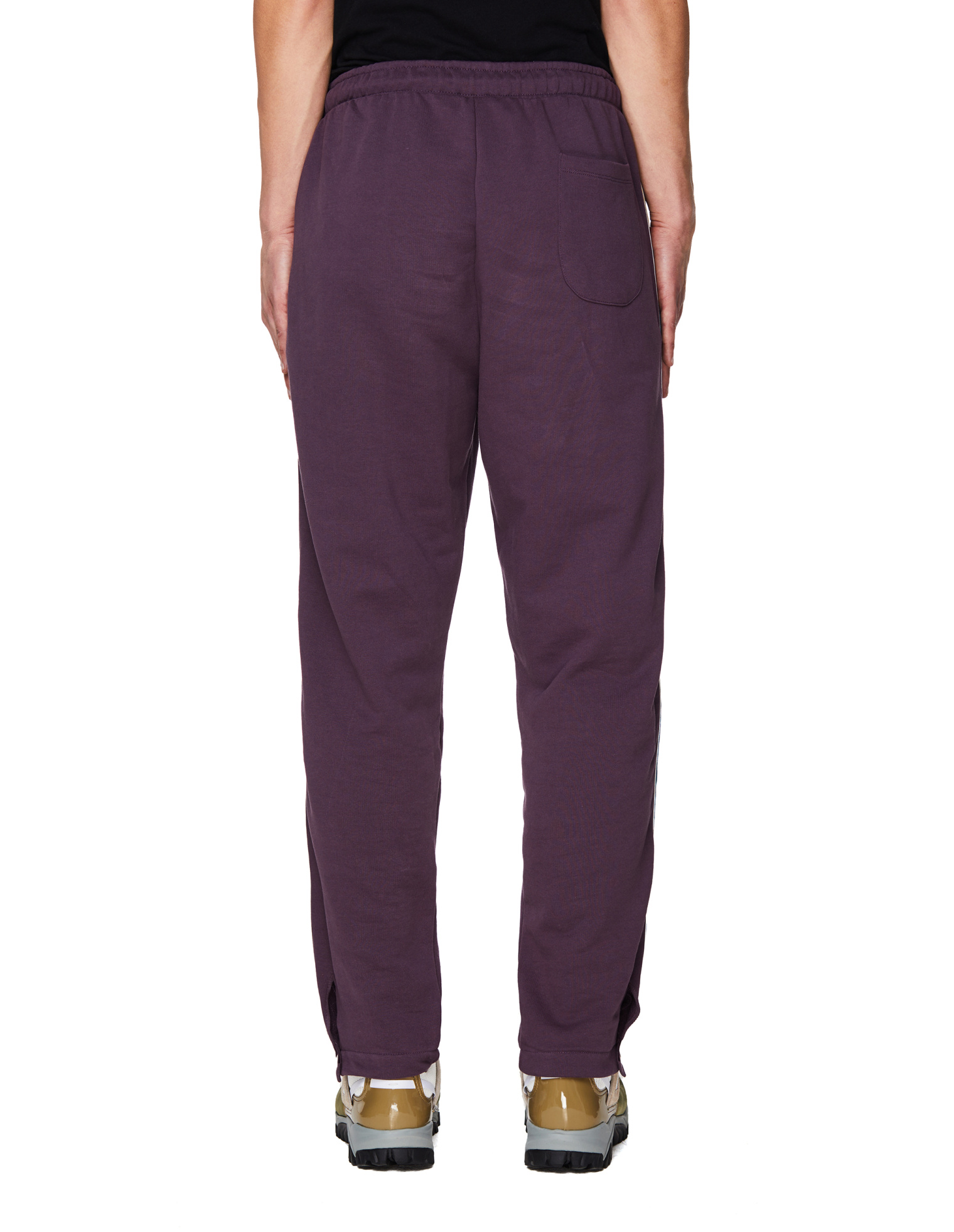 Pigalle Purple Cotton Jogger Pants