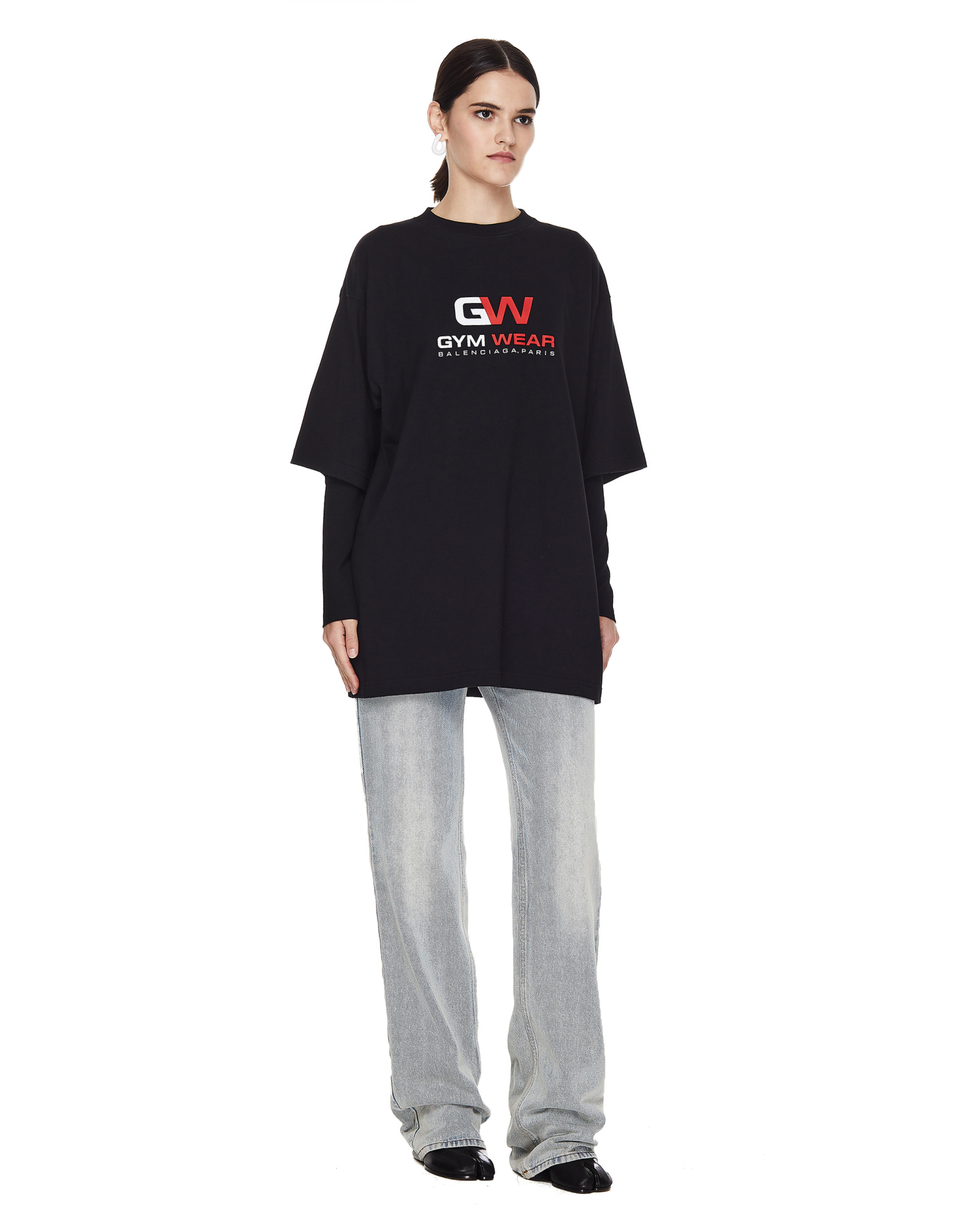 Balenciaga Oversize Gym Wear T-shirt