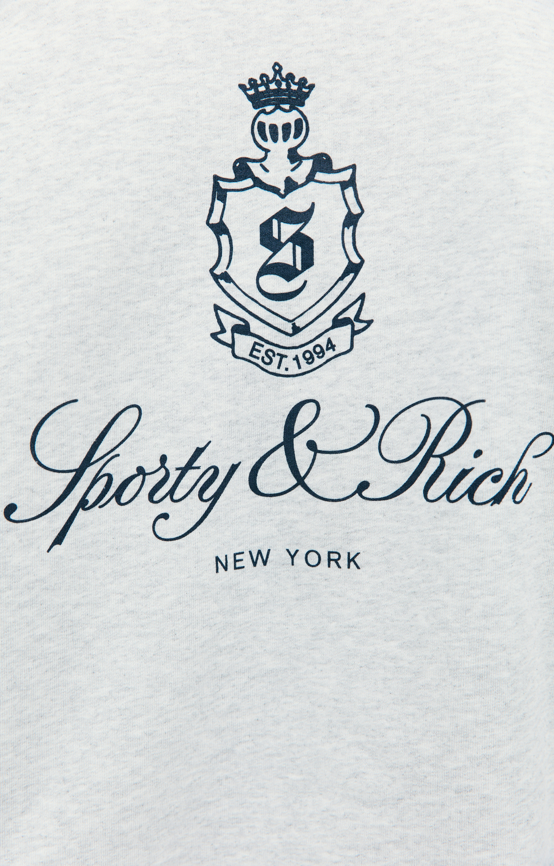 SPORTY & RICH Grey Vendome sweatshirt