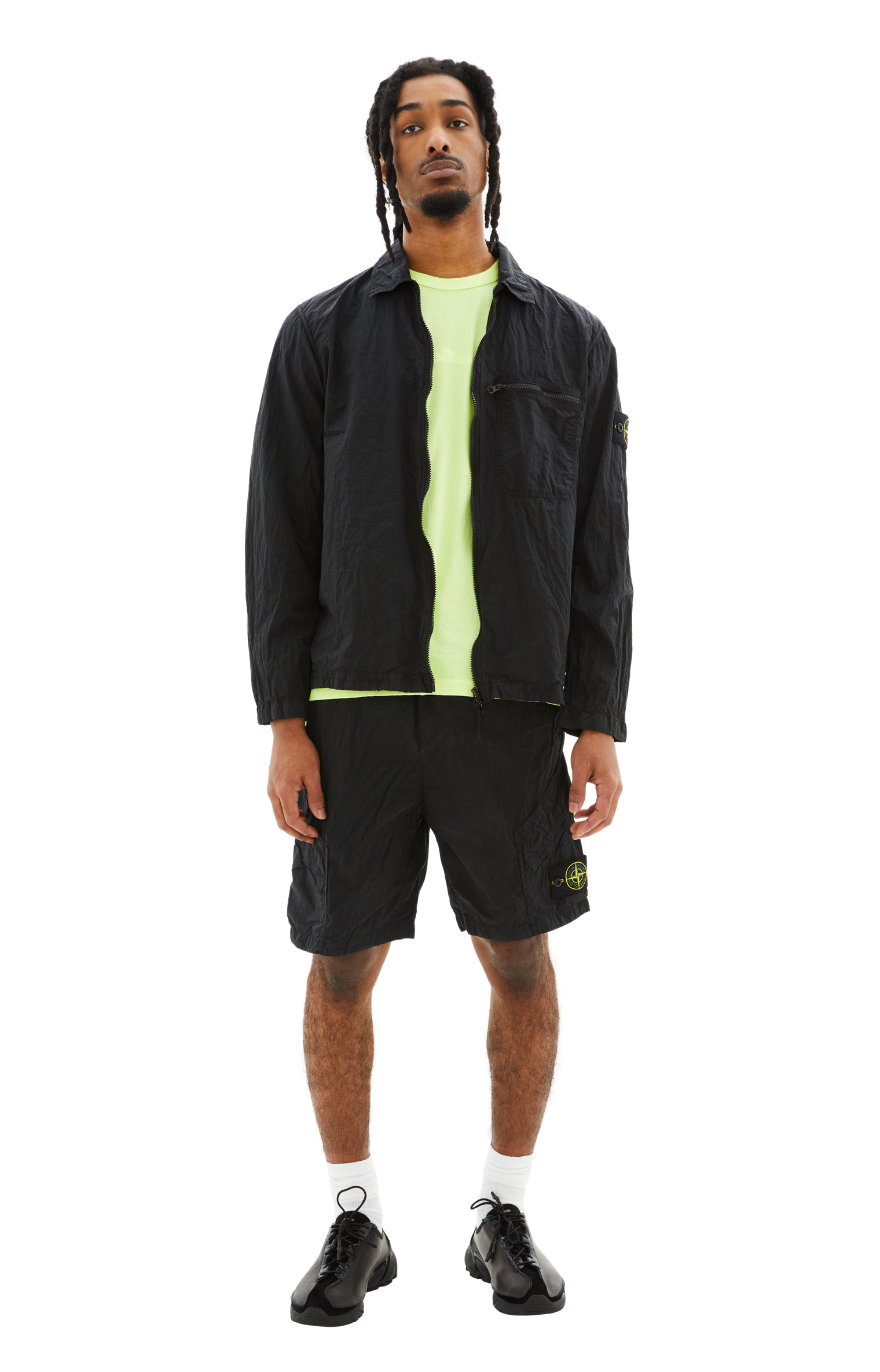 Stone Island Black logo jacket