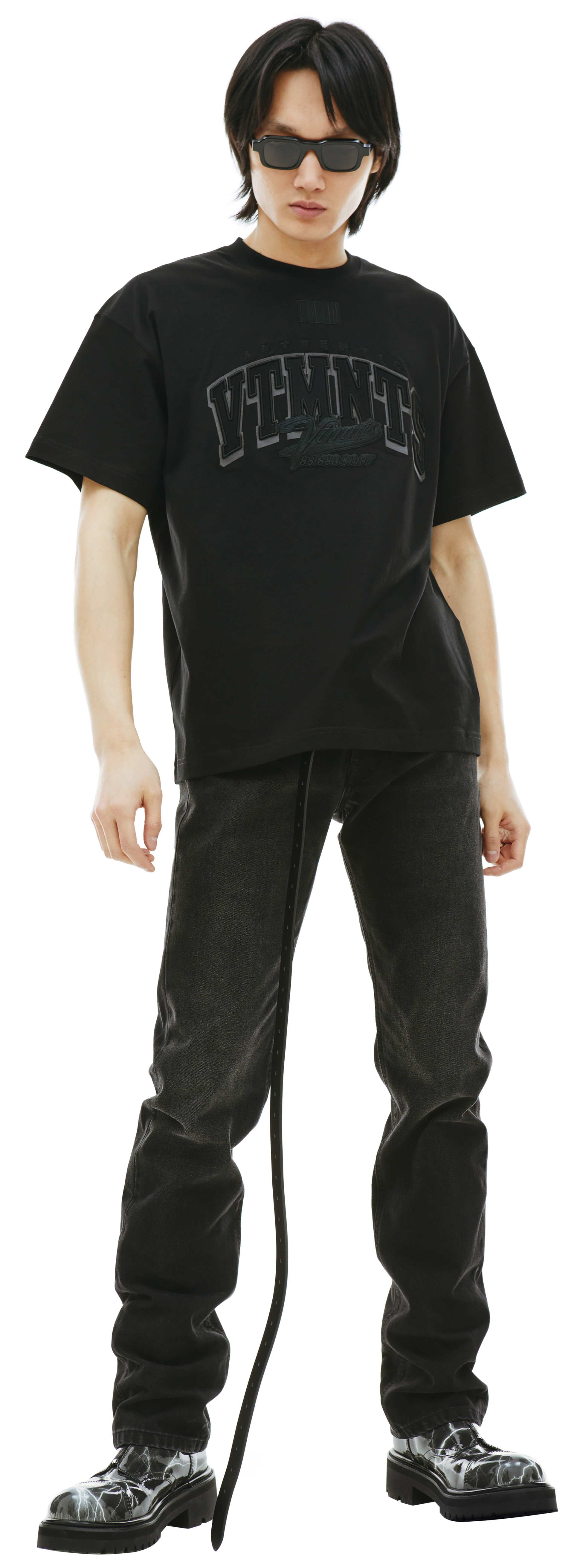 VTMNTS Patched Logo t-shirt