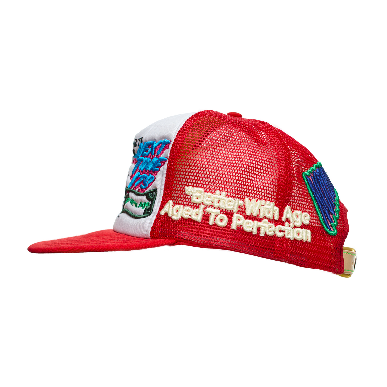 BETTER WITH AGE Cap with patches
