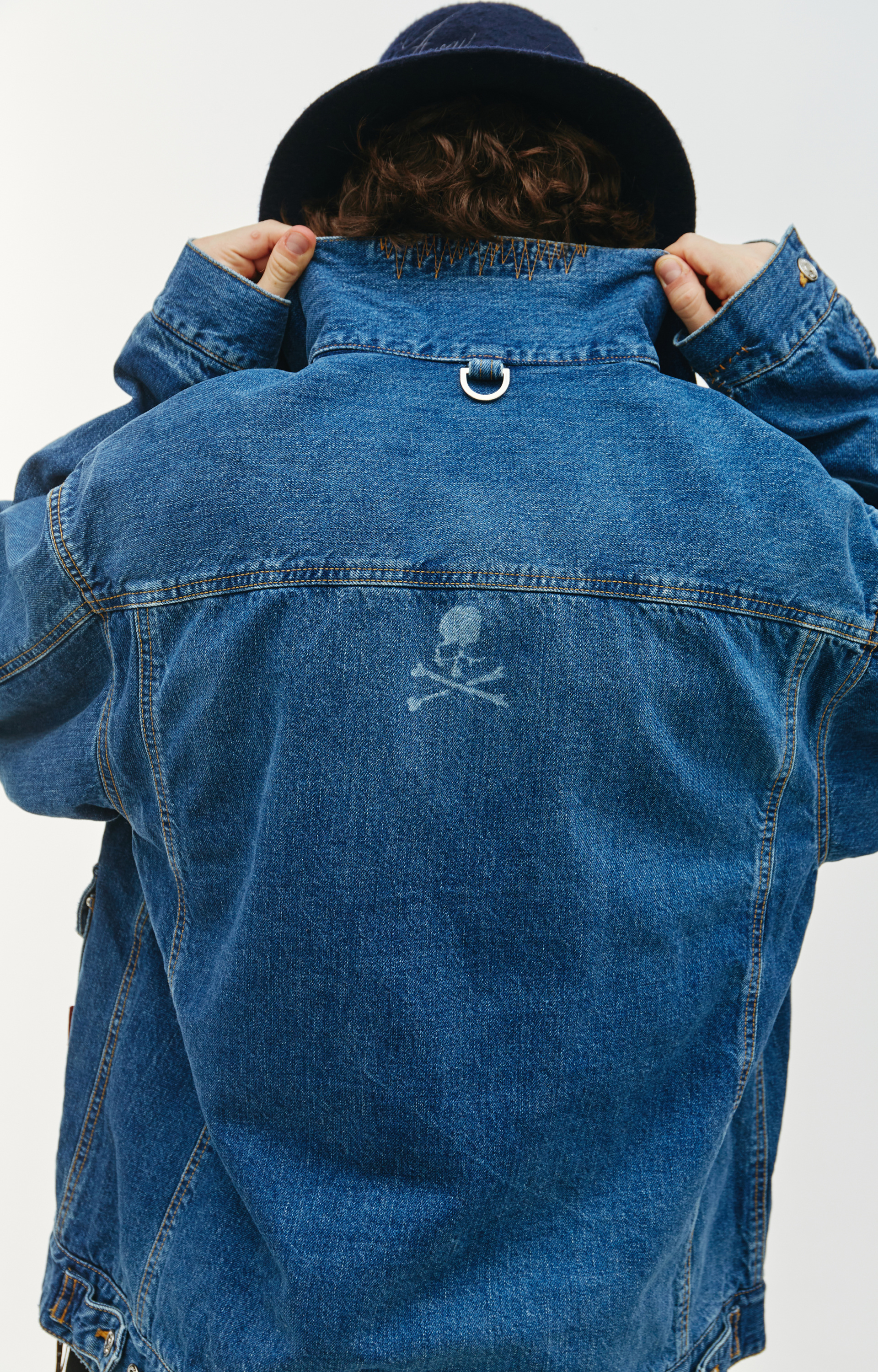Mastermind WORLD Denim jacket with pockets