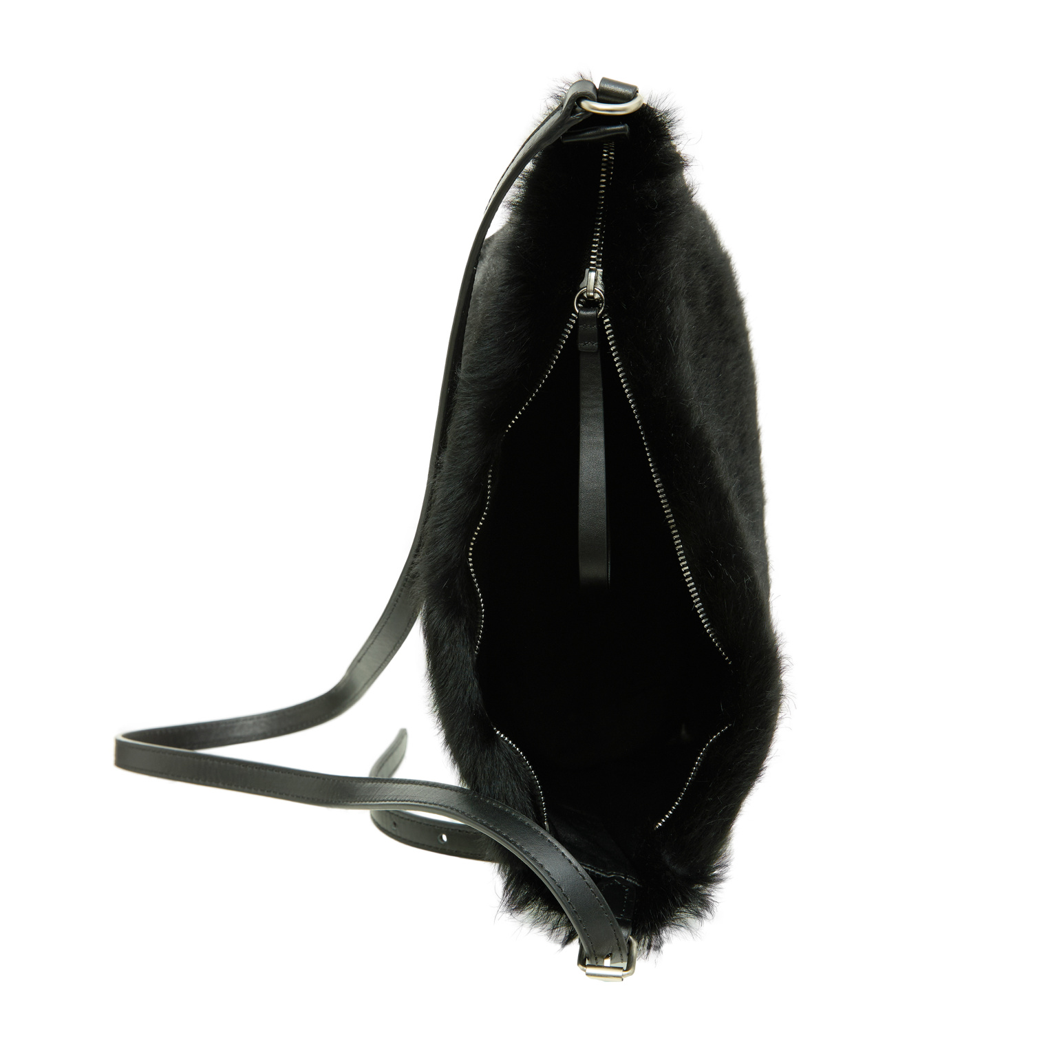 Dries Van Noten Black leather bag