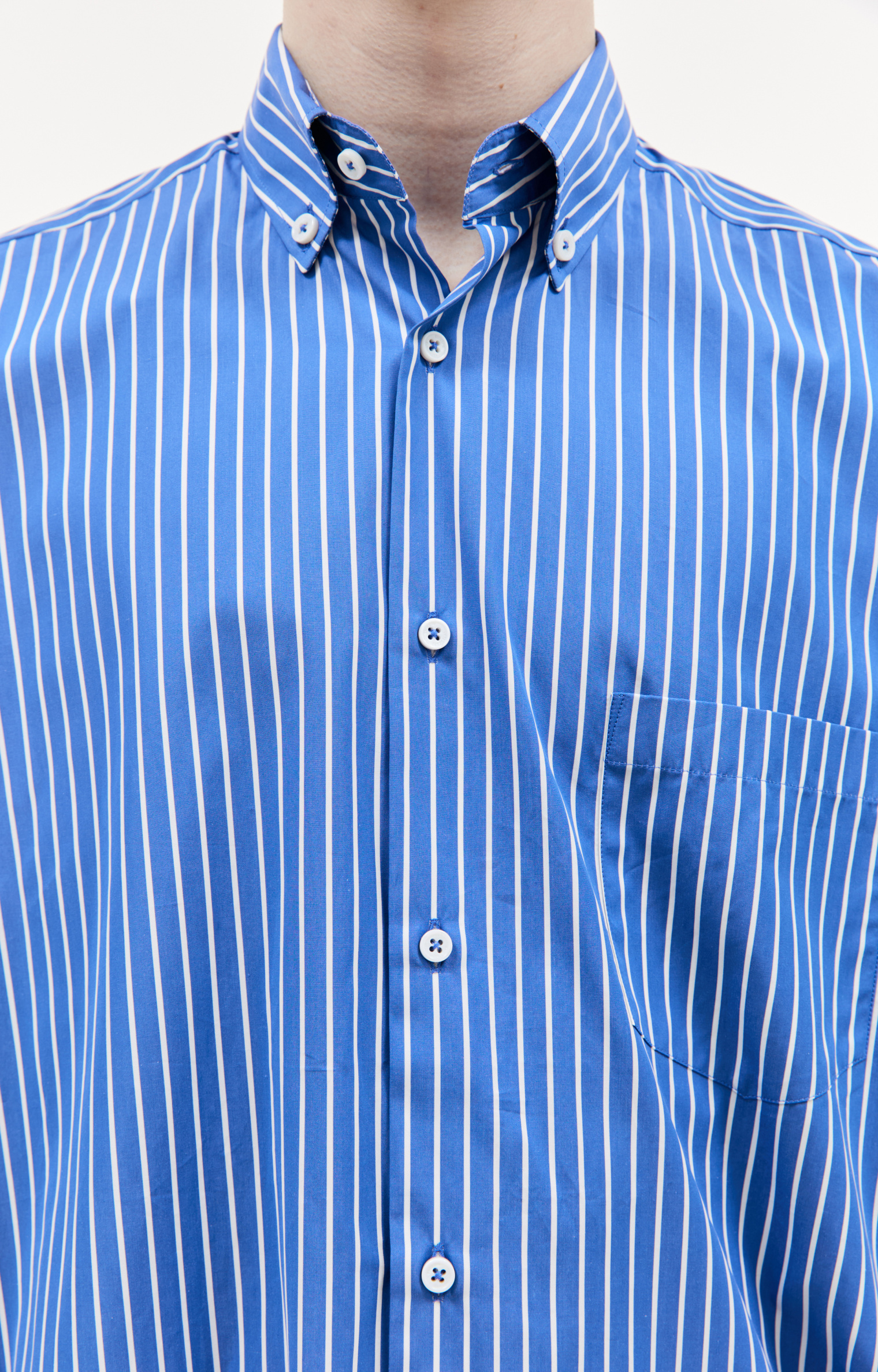 VETEMENTS Oversize striped shirt