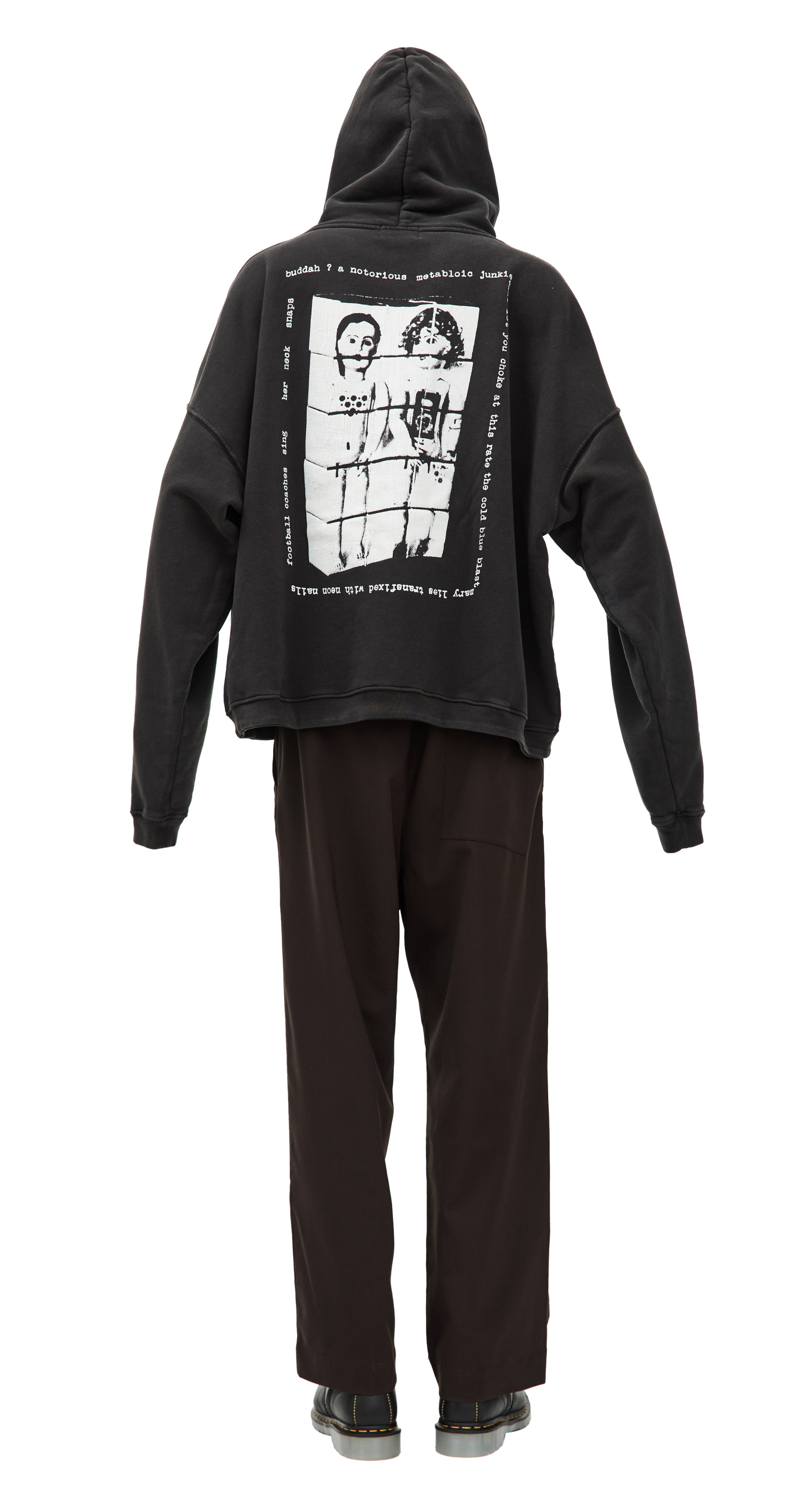 Enfants Riches Deprimes Black cotton hoodie