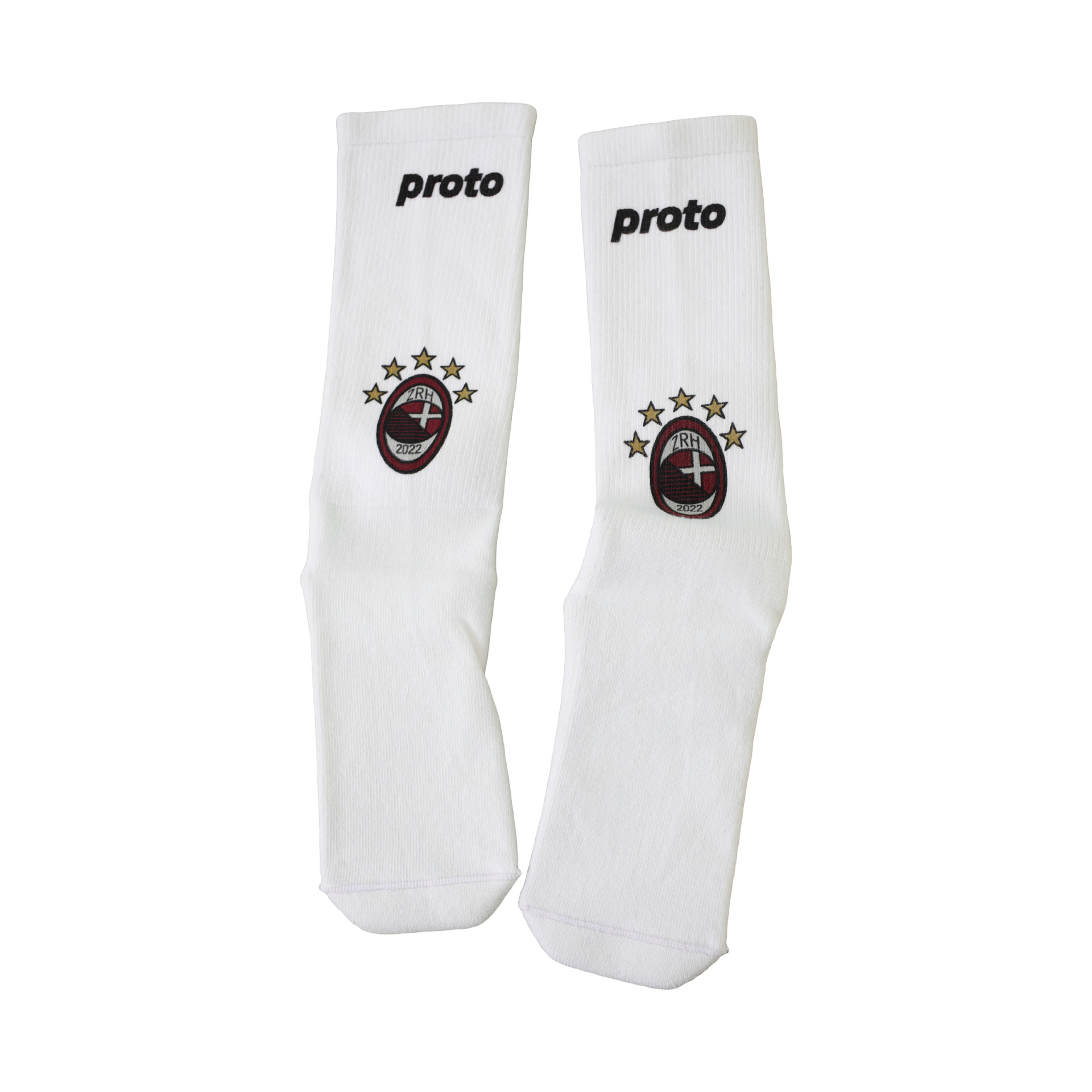 PROTOTYPES White logo socks