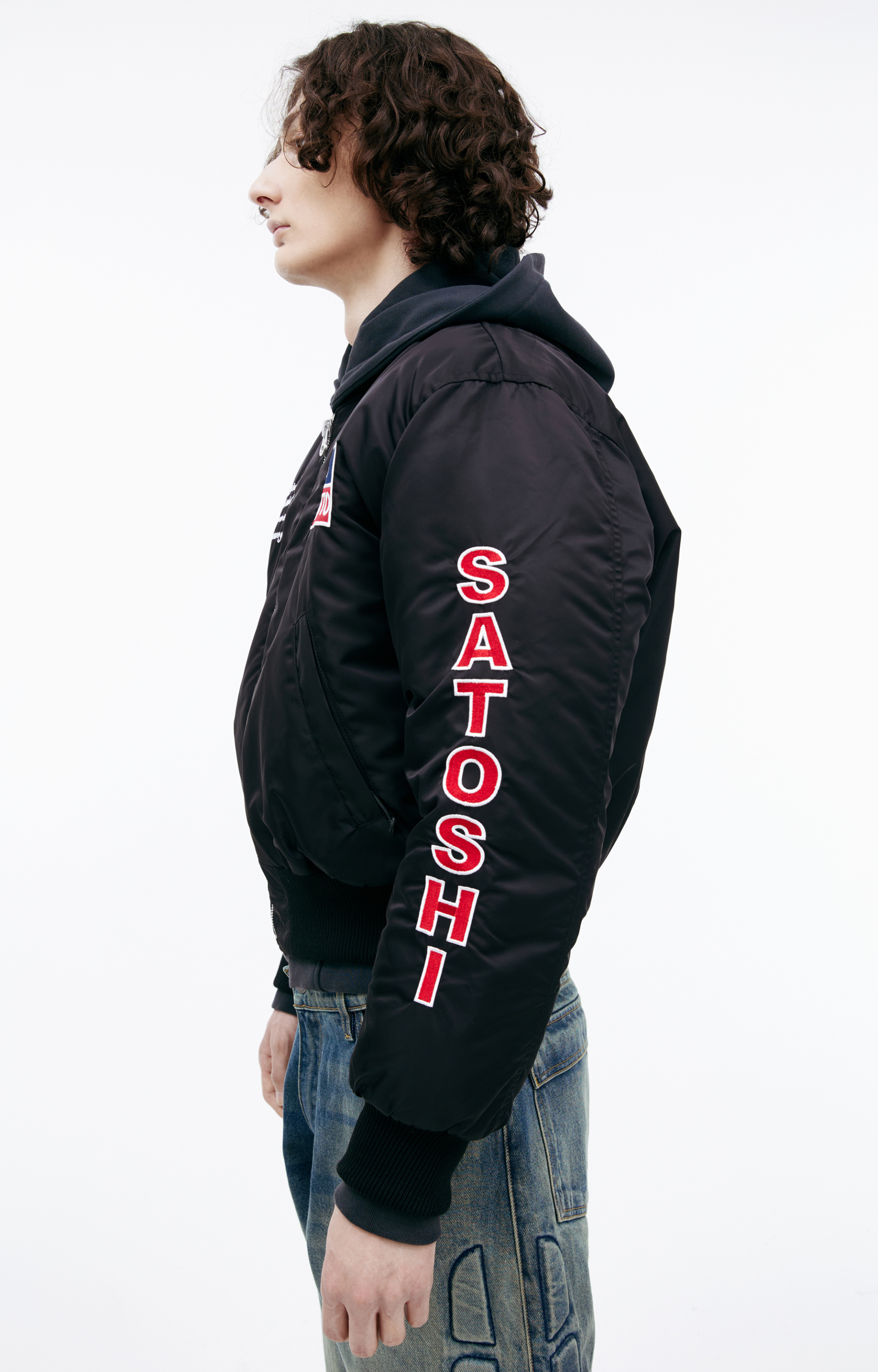 Satoshi Nakamoto Jacket with patches