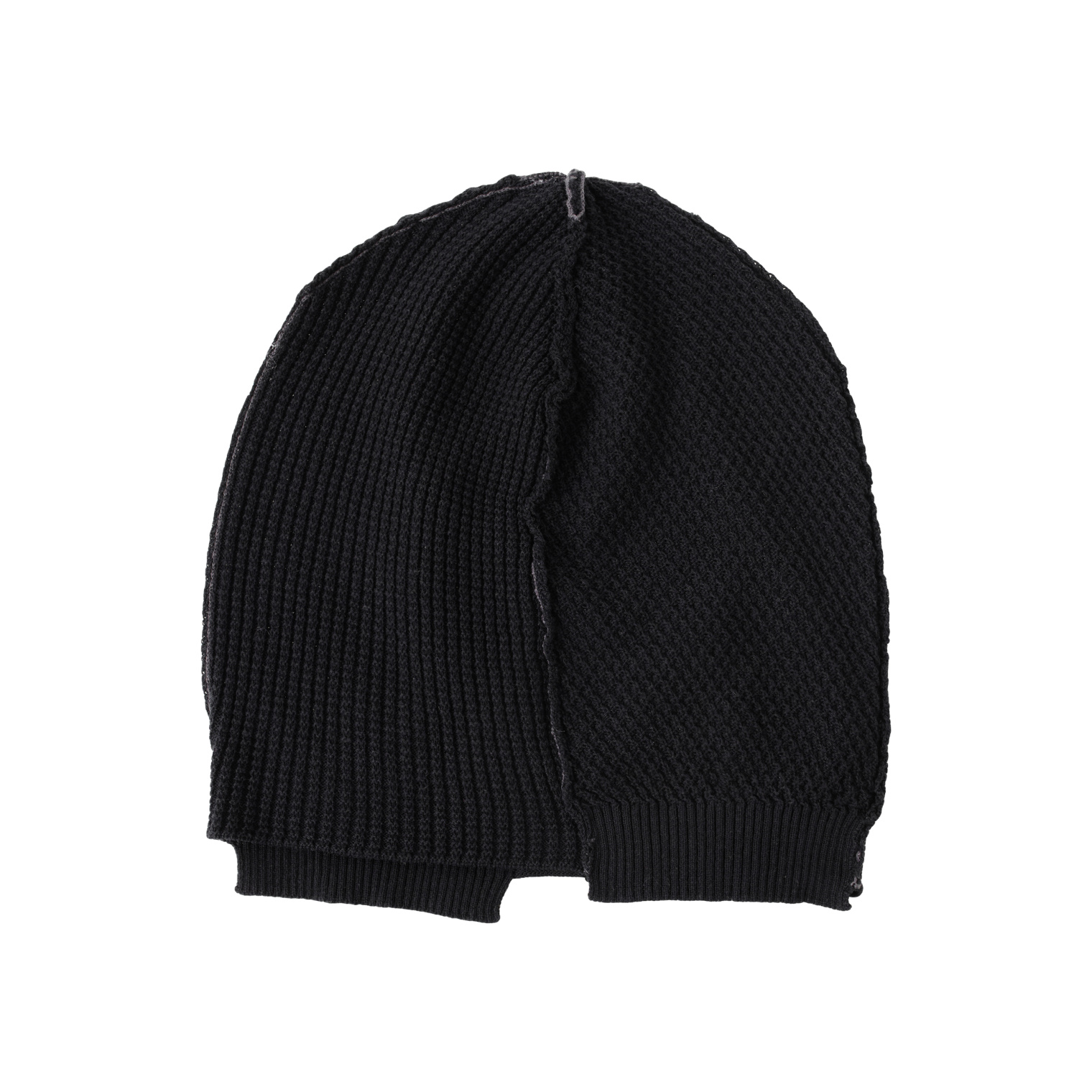 The Viridi-Anne Black cotton beanie