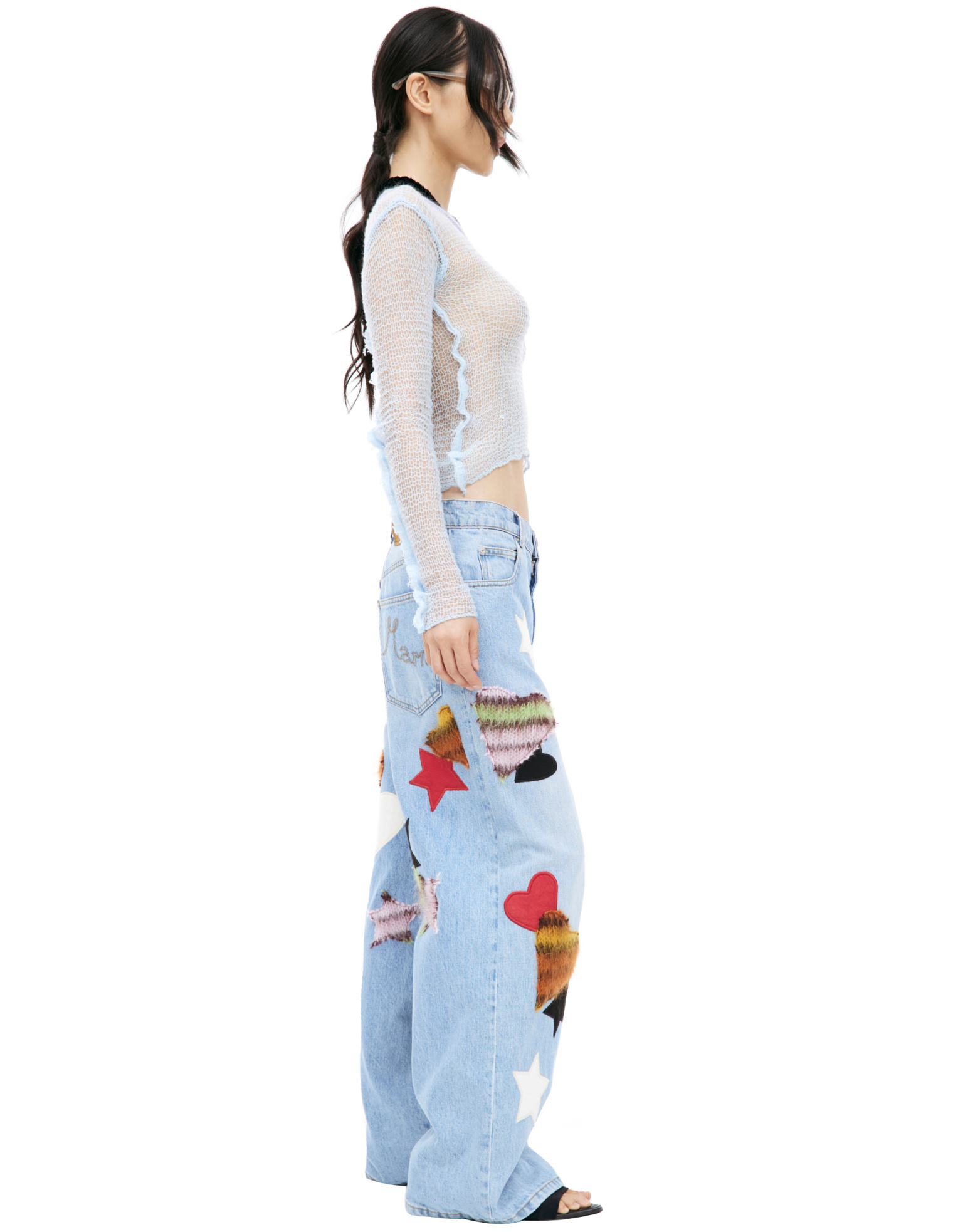 Marni Coarse knit wool top
