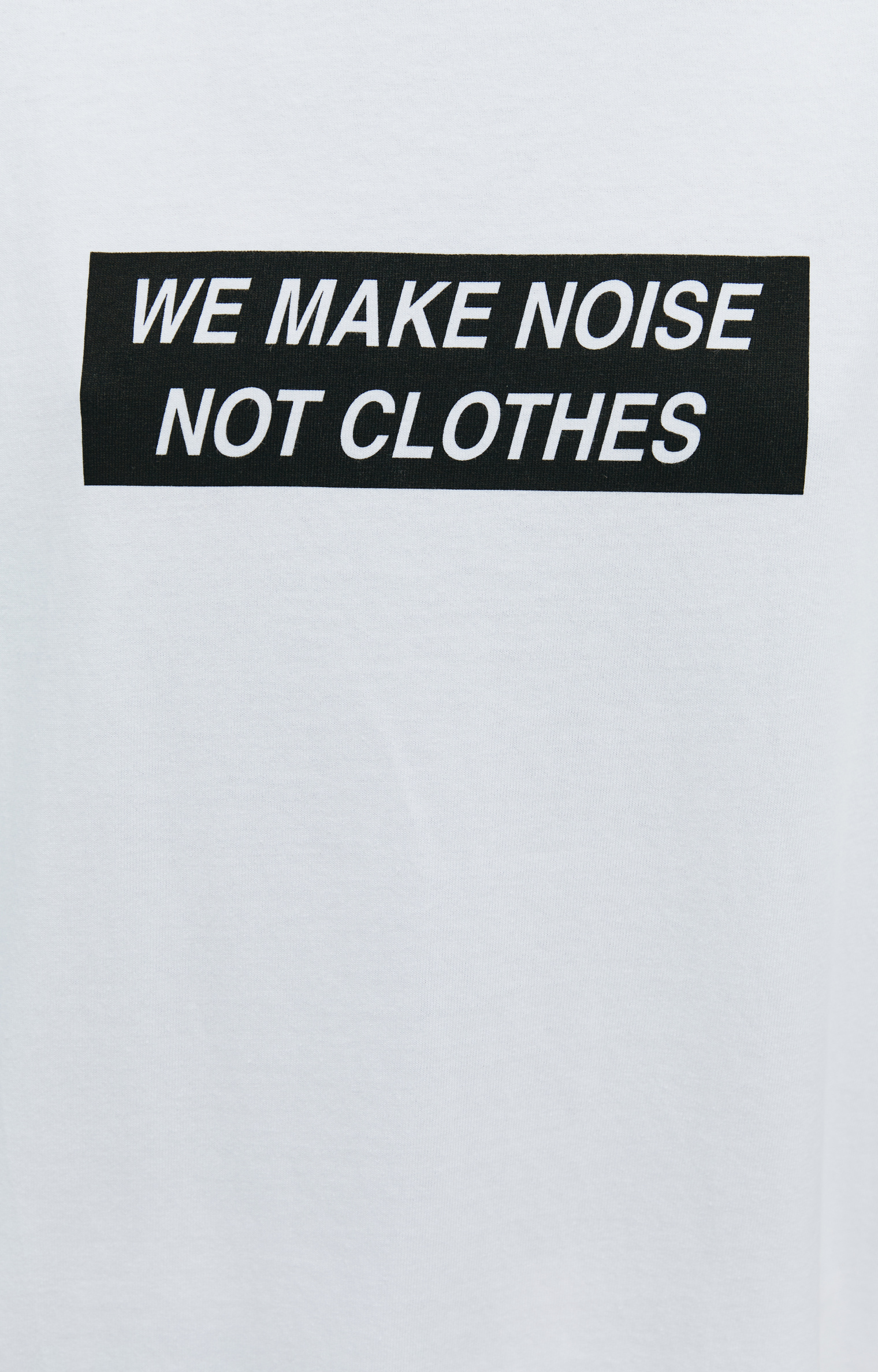 Undercover Белая футболка We Make Noise
