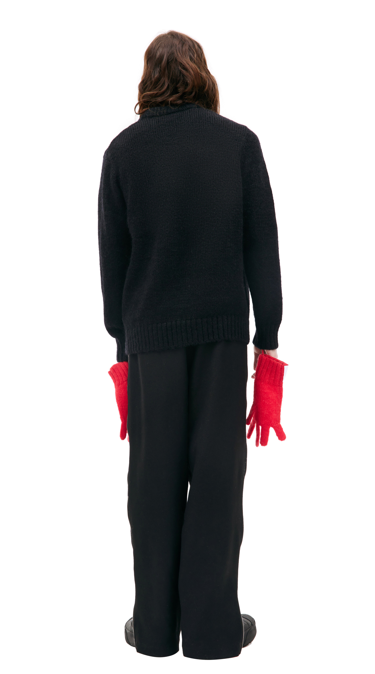 CHARLES JEFFREY LOVERBOY Sweater with removable gloves