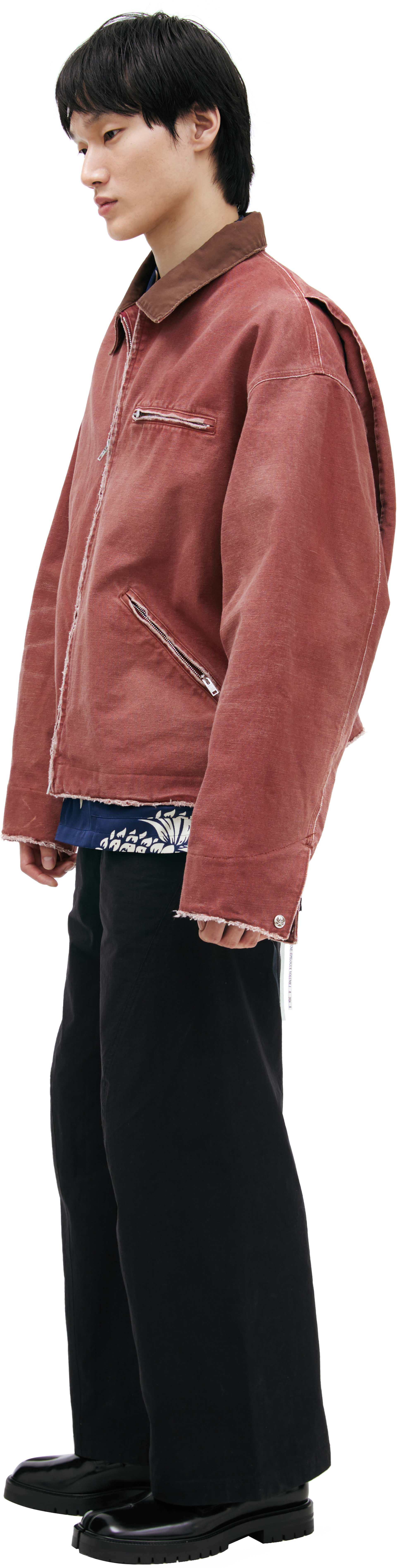 Mastermind WORLD Jacket with raw edges