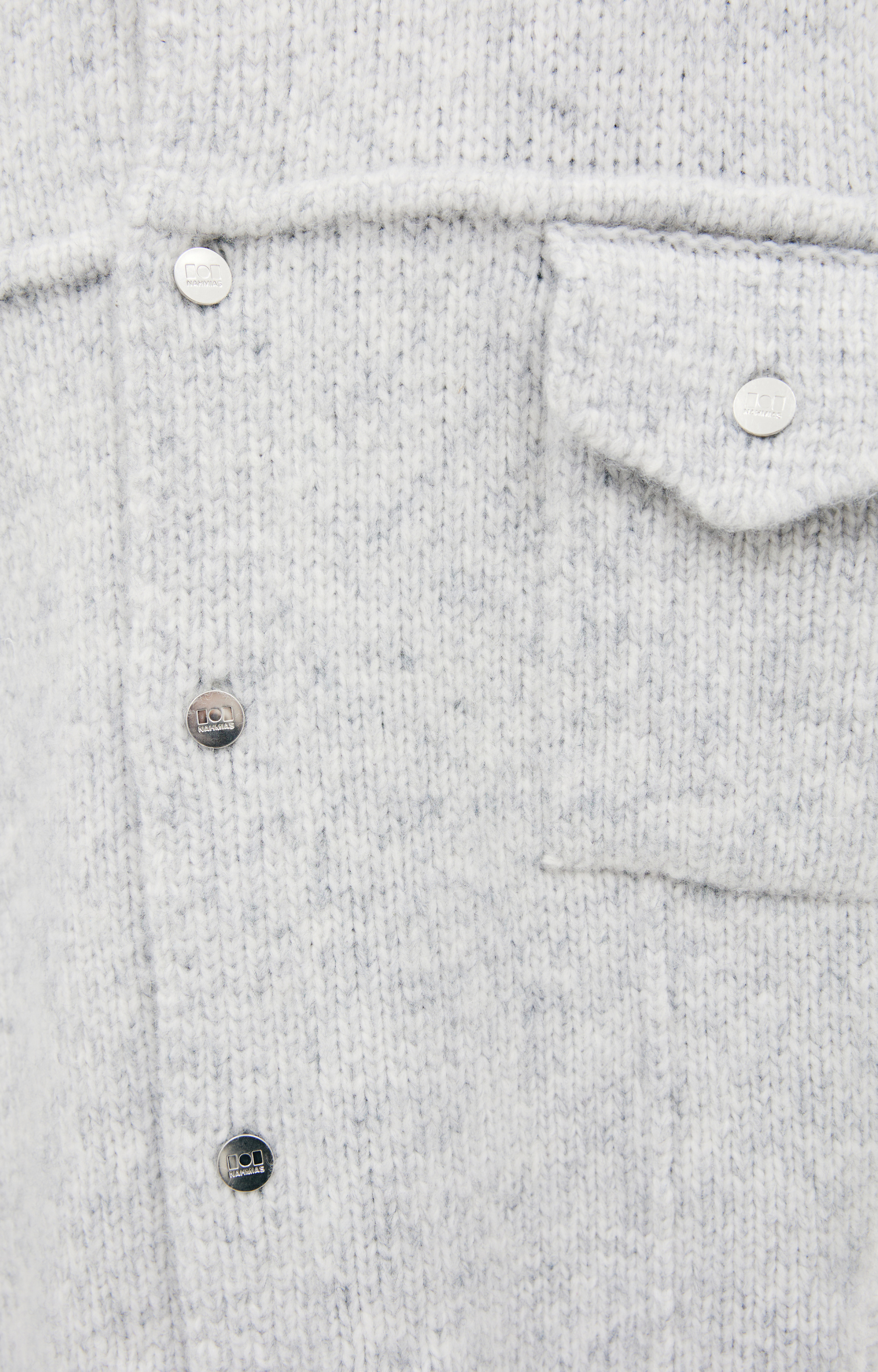 Nahmias Grey knit cardigan