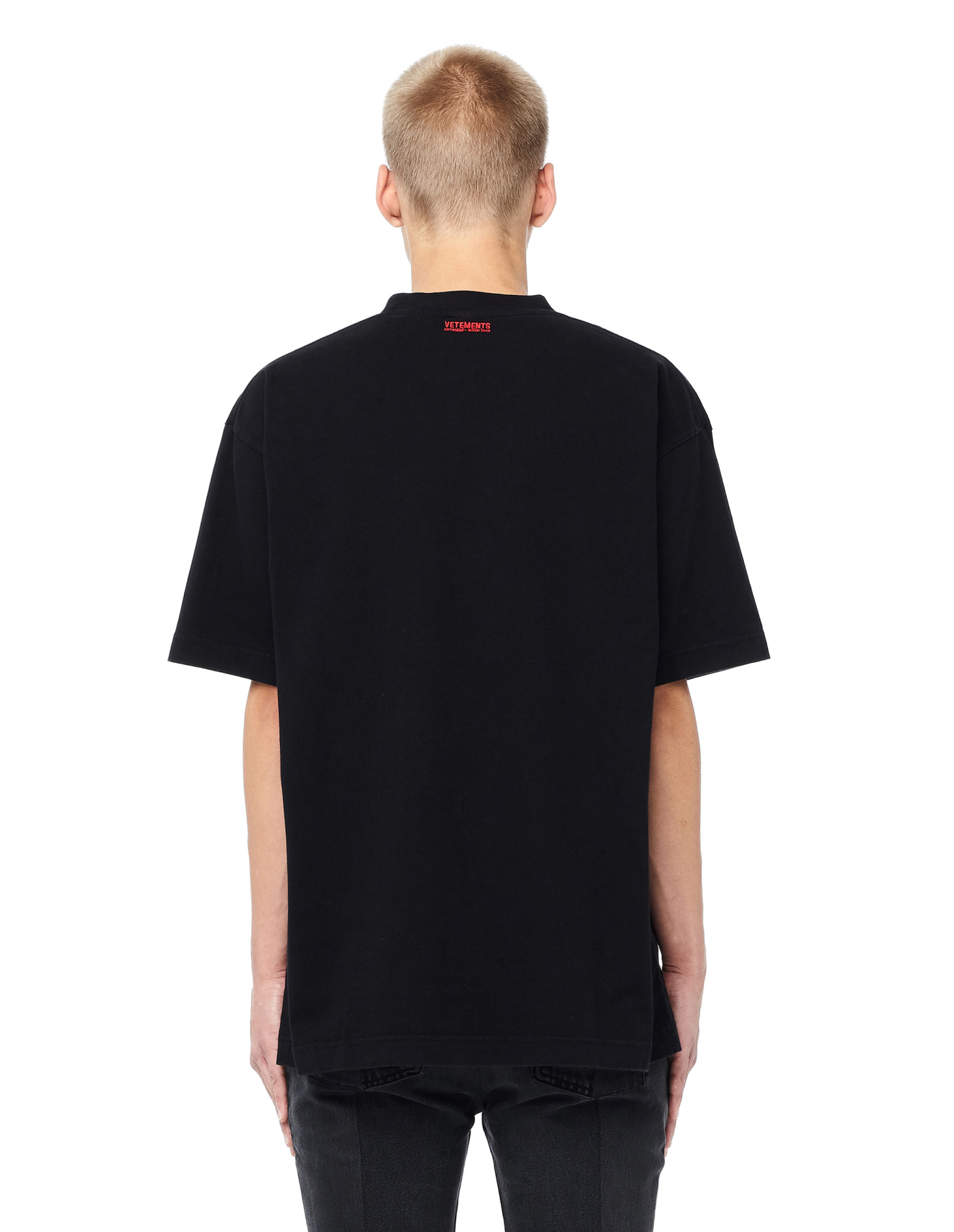 VETEMENTS Футболка с принтом Rammstein