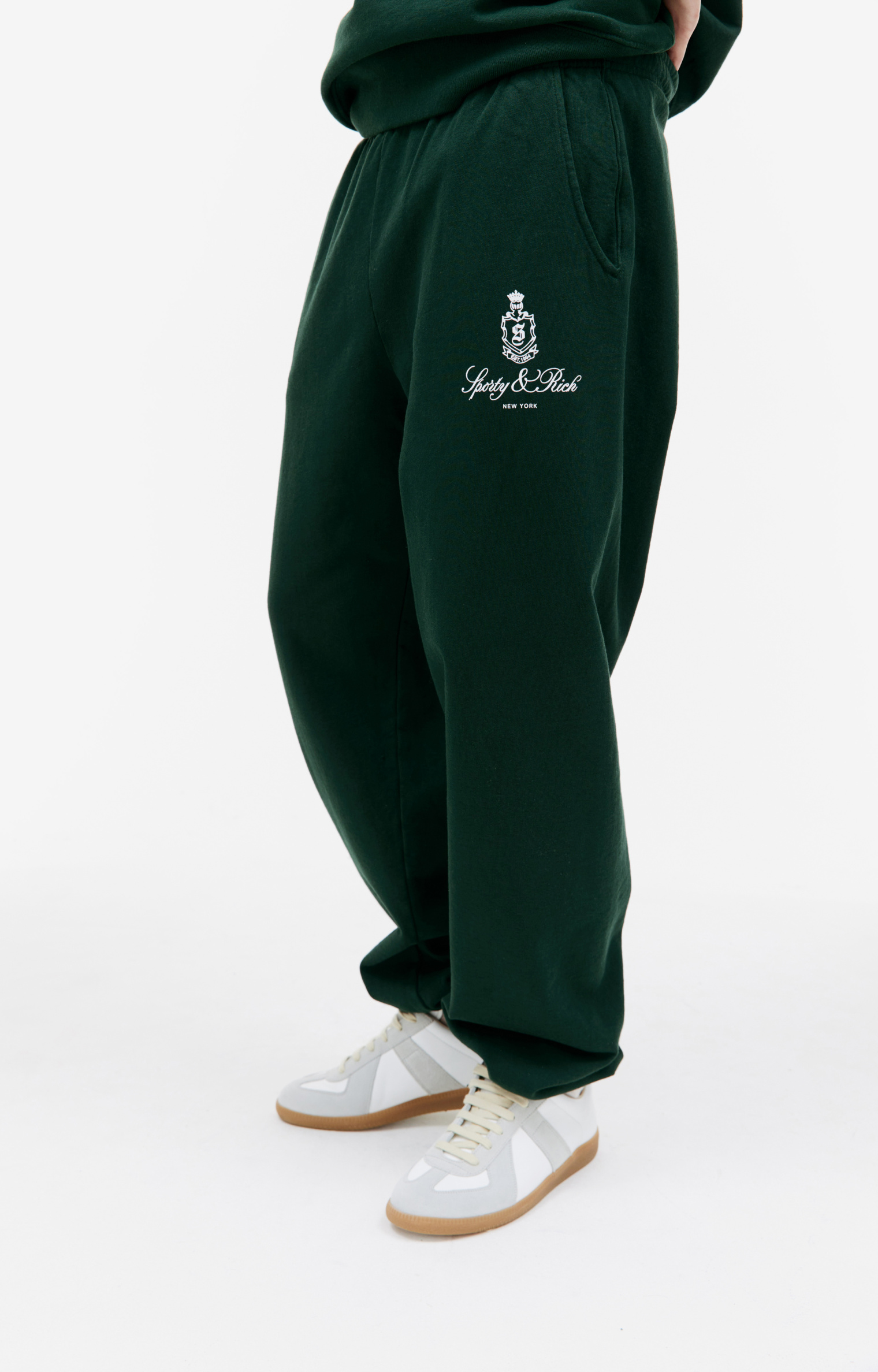 SPORTY & RICH Vendome cotton sweatpant