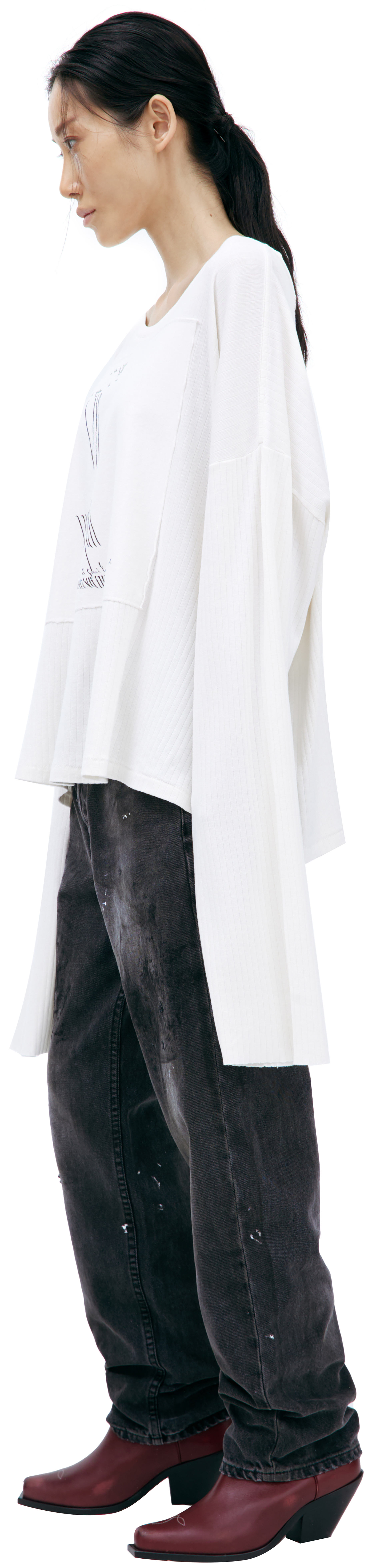 Enfants Riches Déprimés White patch longsleeve