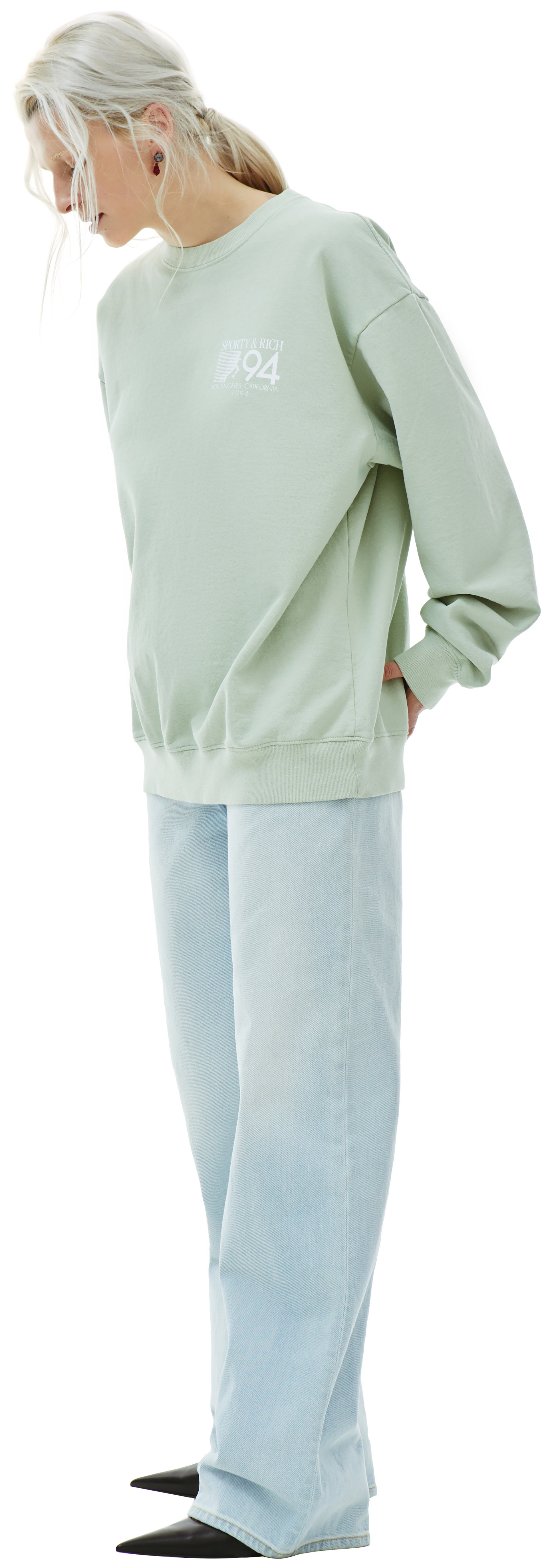 SPORTY & RICH Cotton \'94 California\' sweatshirt