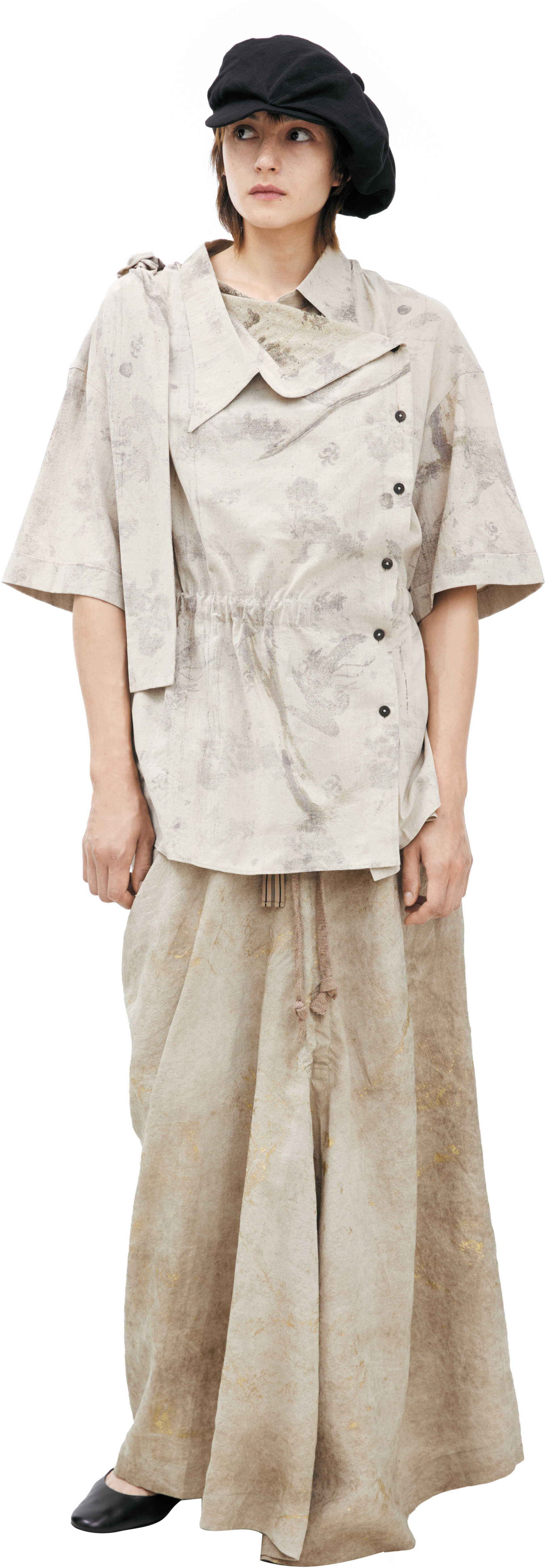 Ziggy Chen Asymmetrical-cut shirt