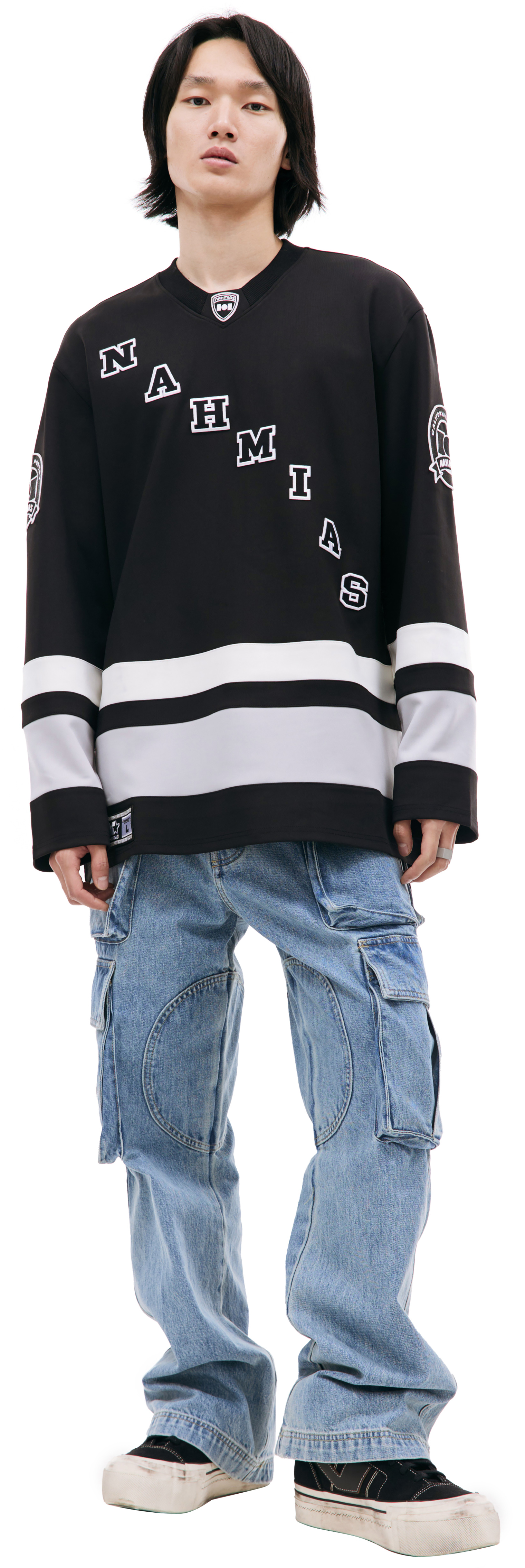 Nahmias Black Hockey sweater