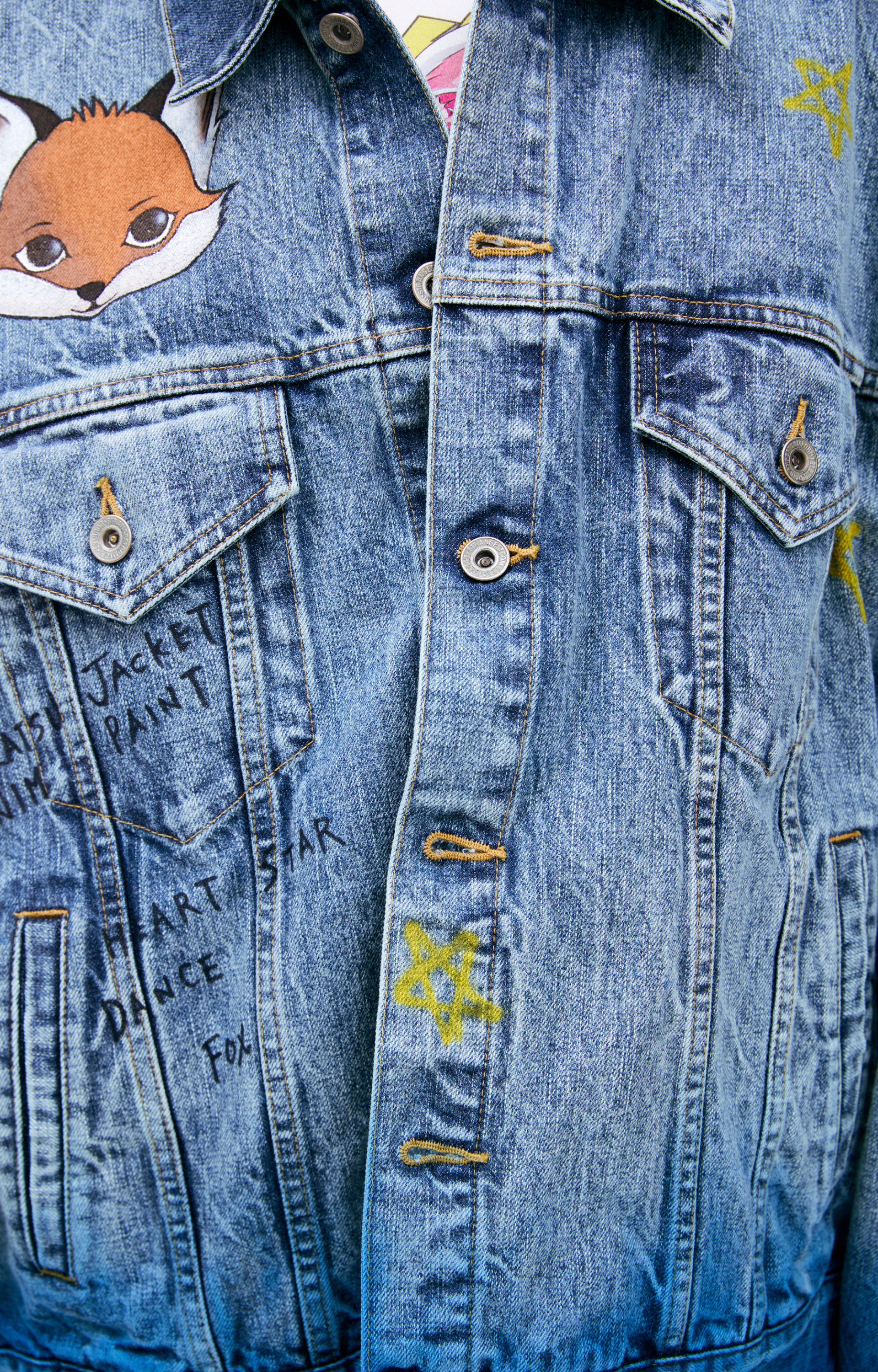 Doublet Denim jacket with buttons