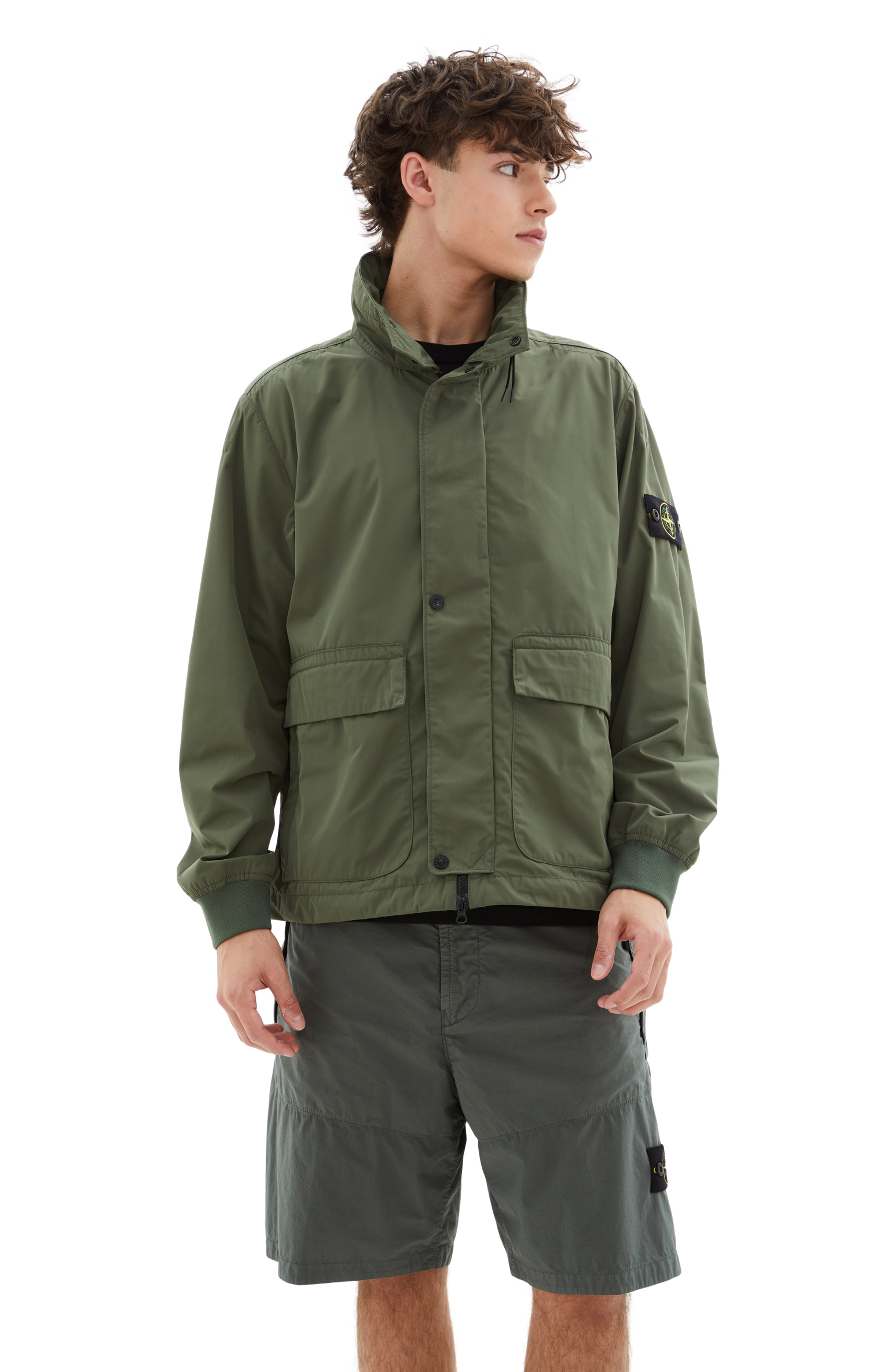 Stone Island Jacket with hidden hood