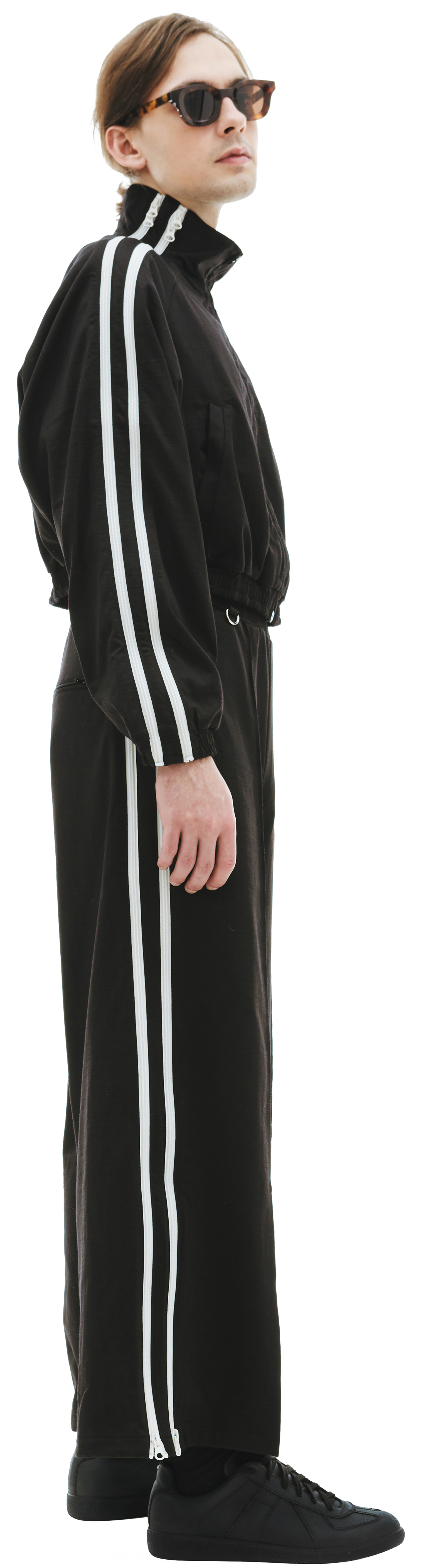 Doublet Zip up track trousers