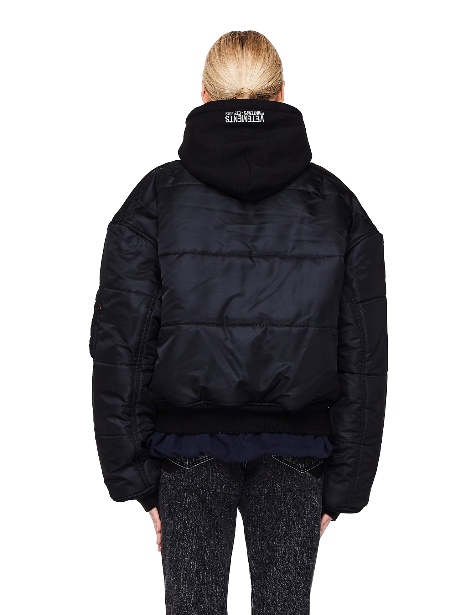 VETEMENTS Двусторонний укороченный бомбер