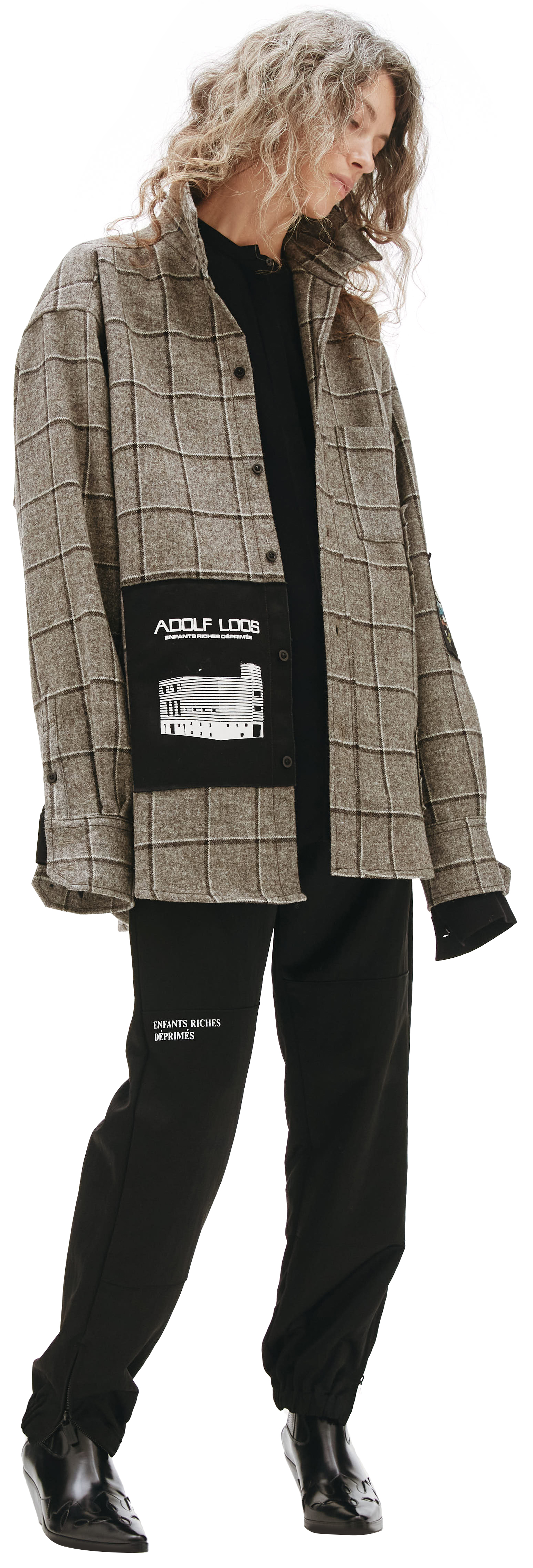 Enfants Riches Déprimés Austrian Holiday Check Shirt