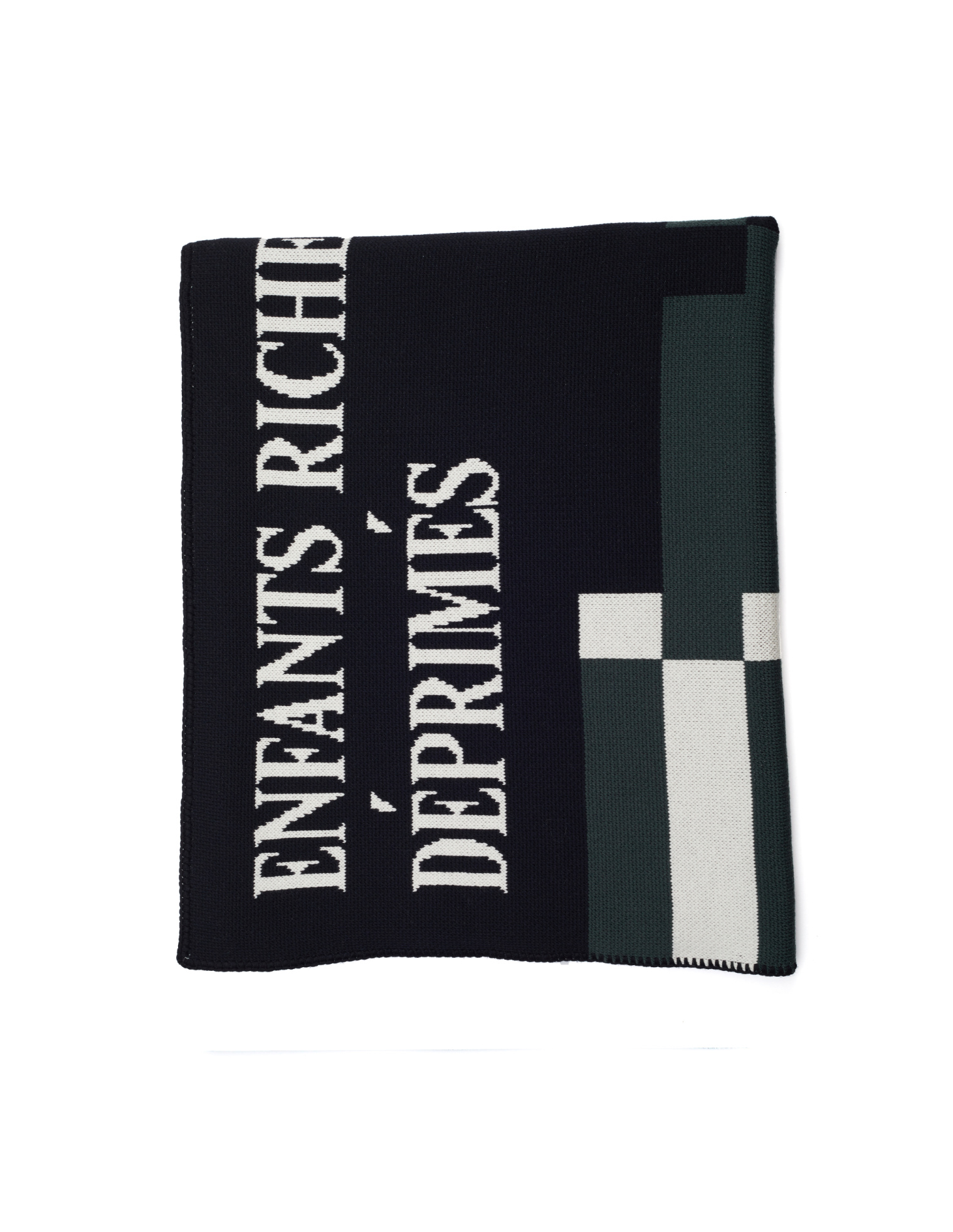 Enfants Riches Déprimés Шерстяной плед с логотипом