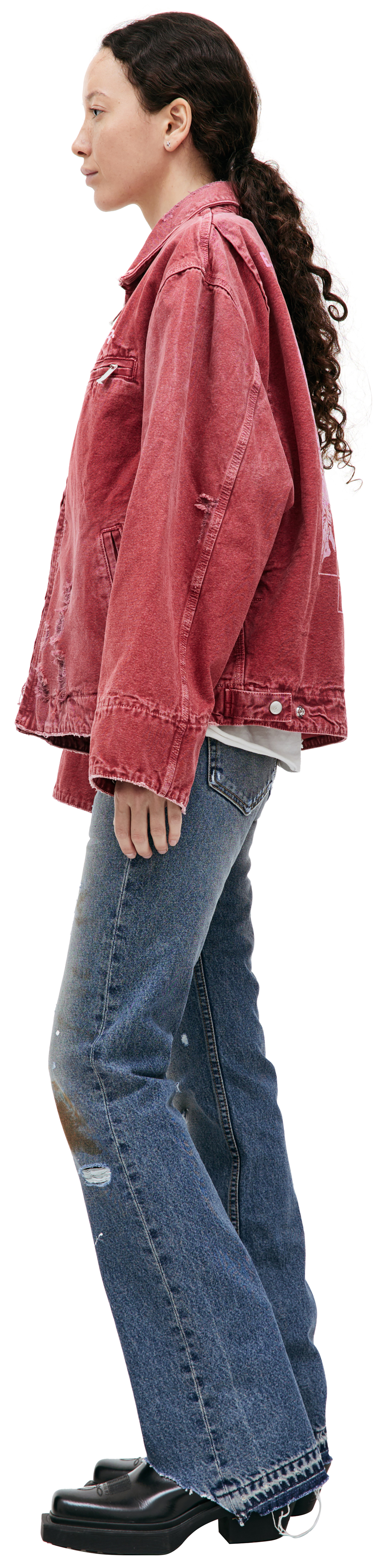 Enfants Riches Deprimes Denim zip up jacket