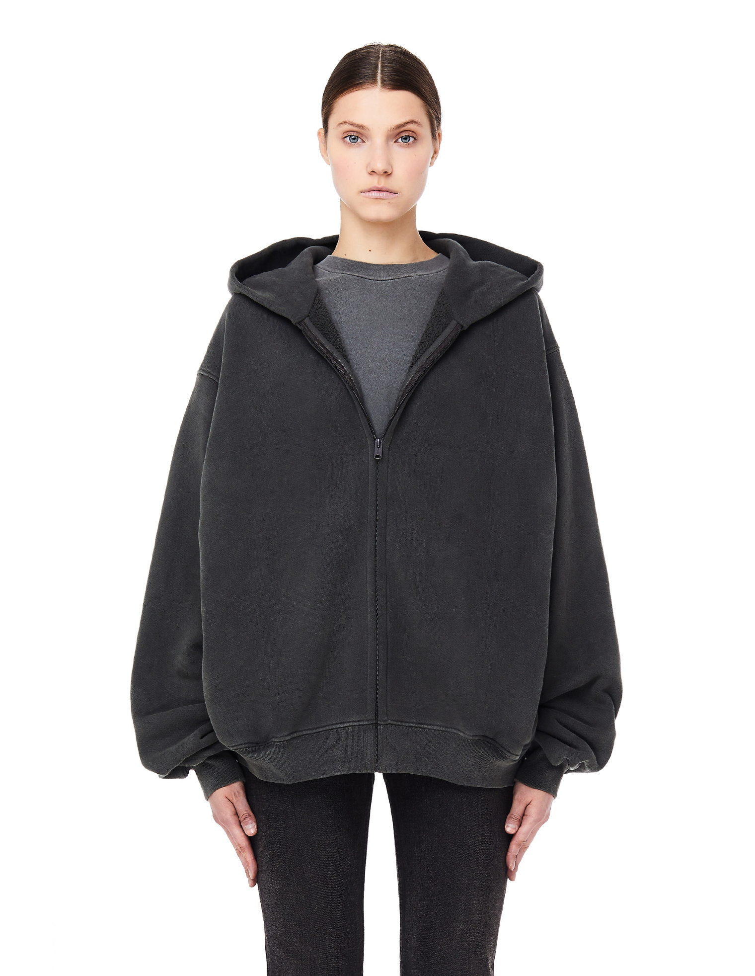 Yeezy Core Cotton Zip Up Hoodie
