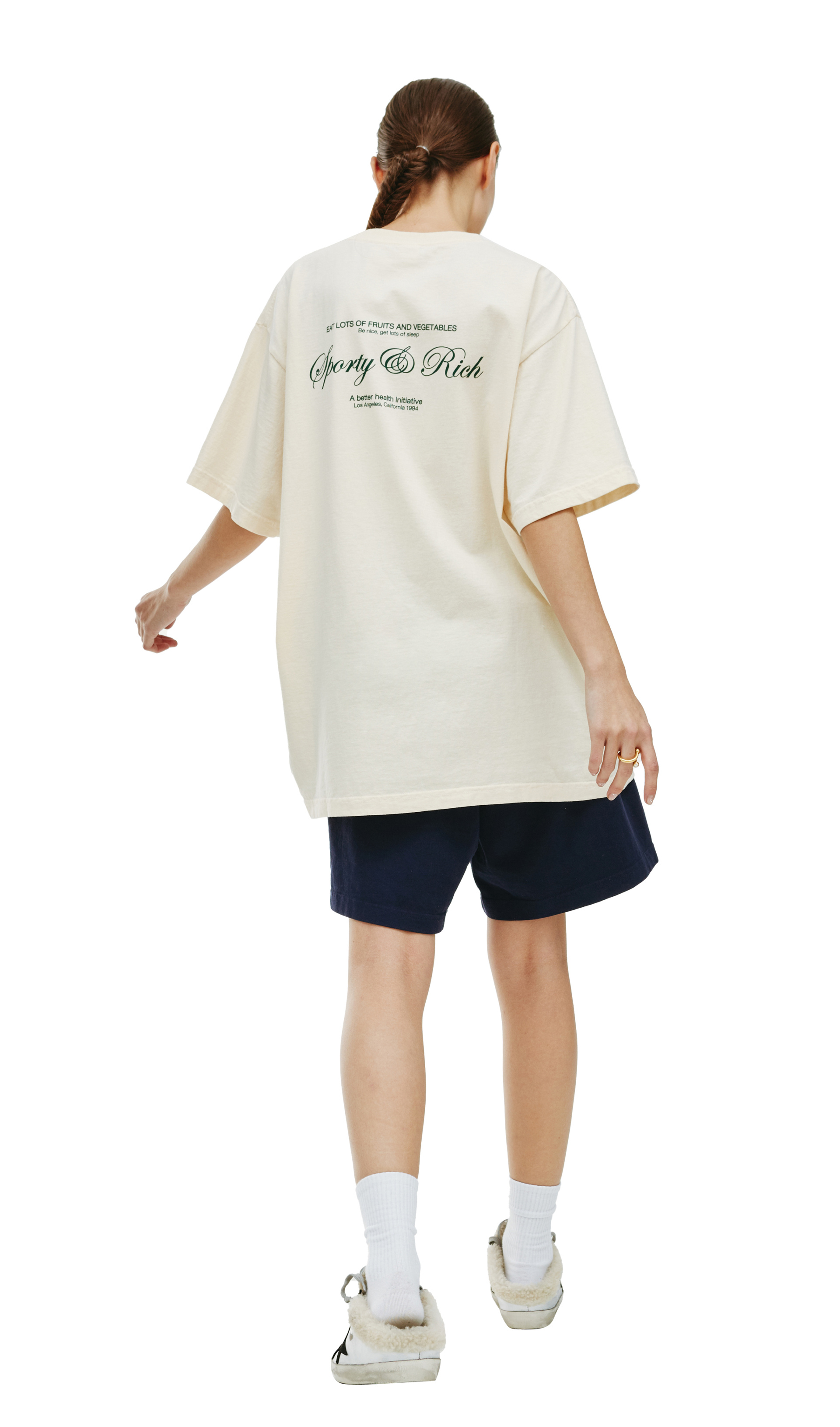 SPORTY & RICH Script t-shirt