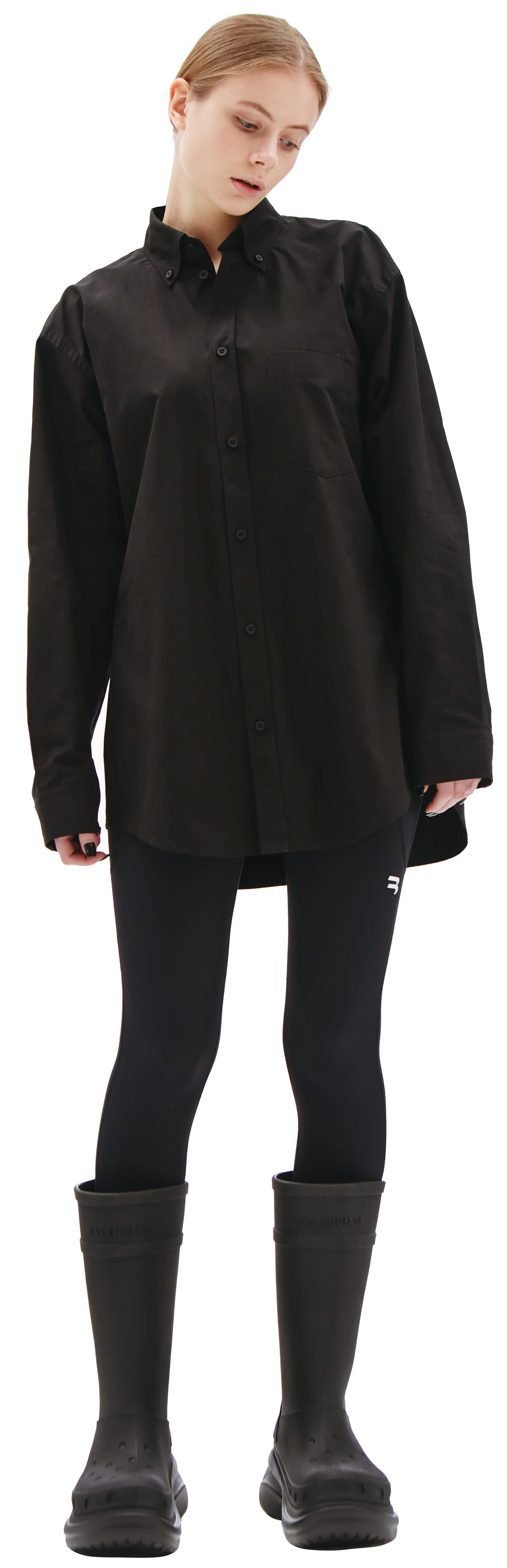 Balenciaga Black logo shirt