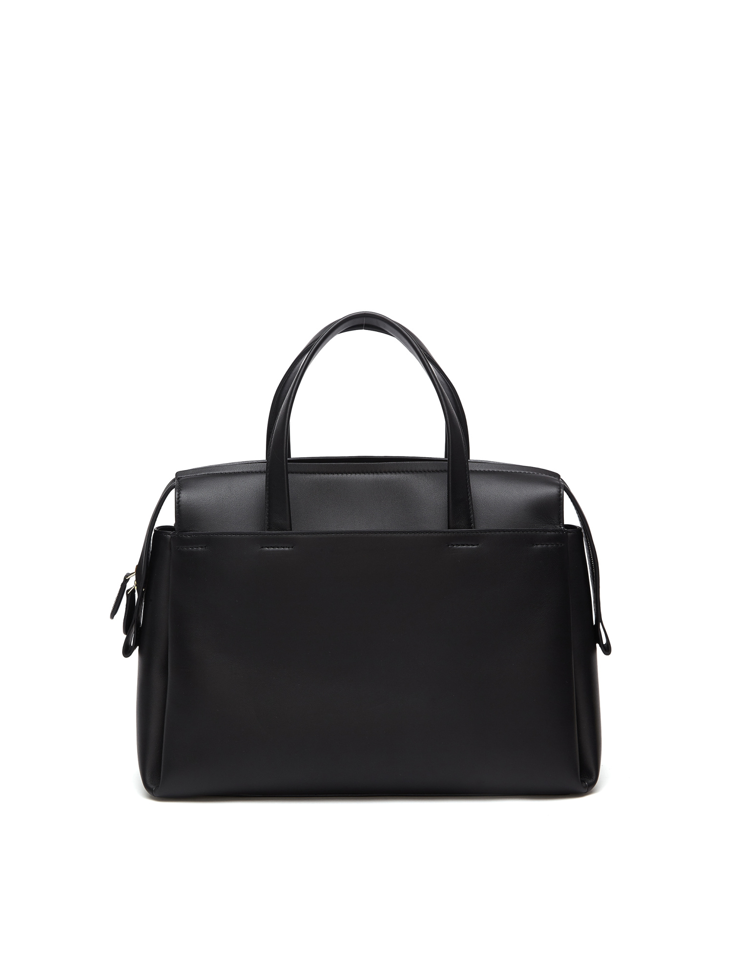 Balenciaga Portfolio Sac Black Leather Bag