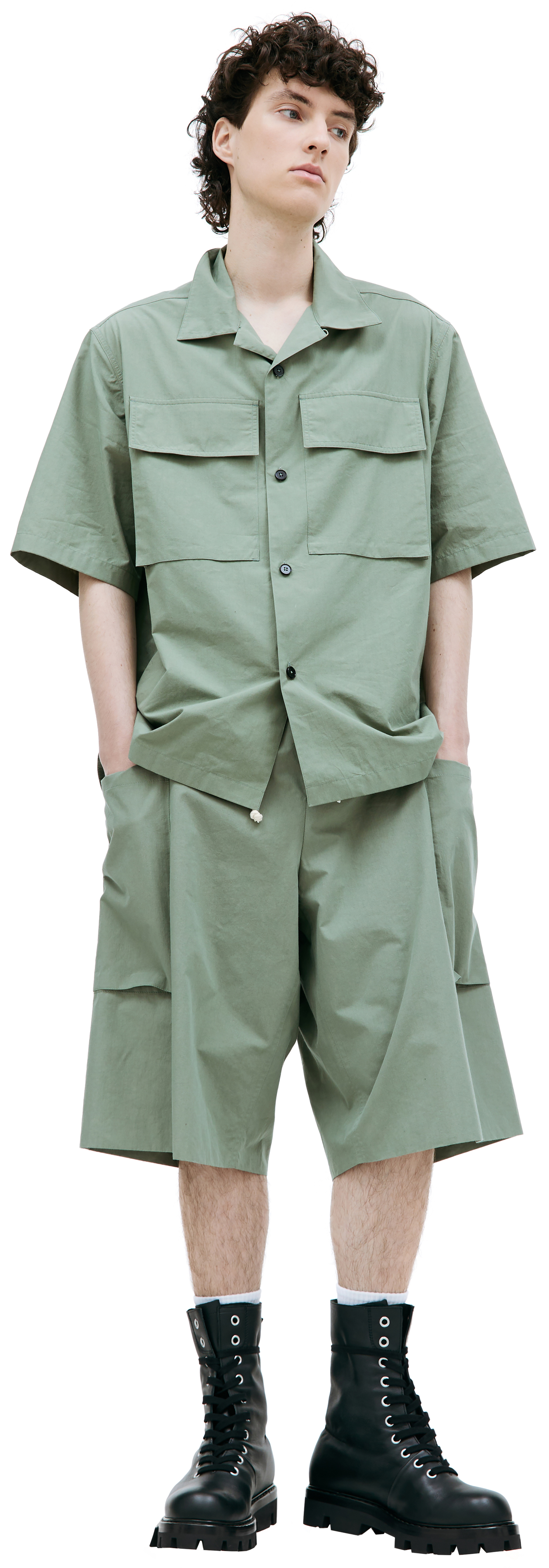 Jil Sander Boxy short sleeve shirt