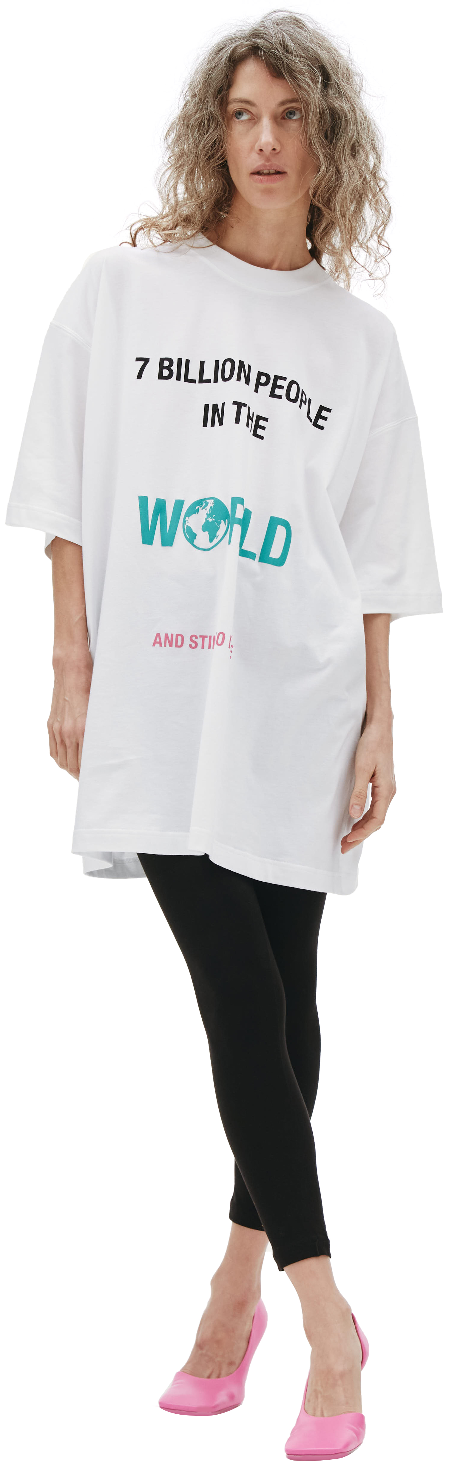 VETEMENTS Still no date Oversized t-shirt