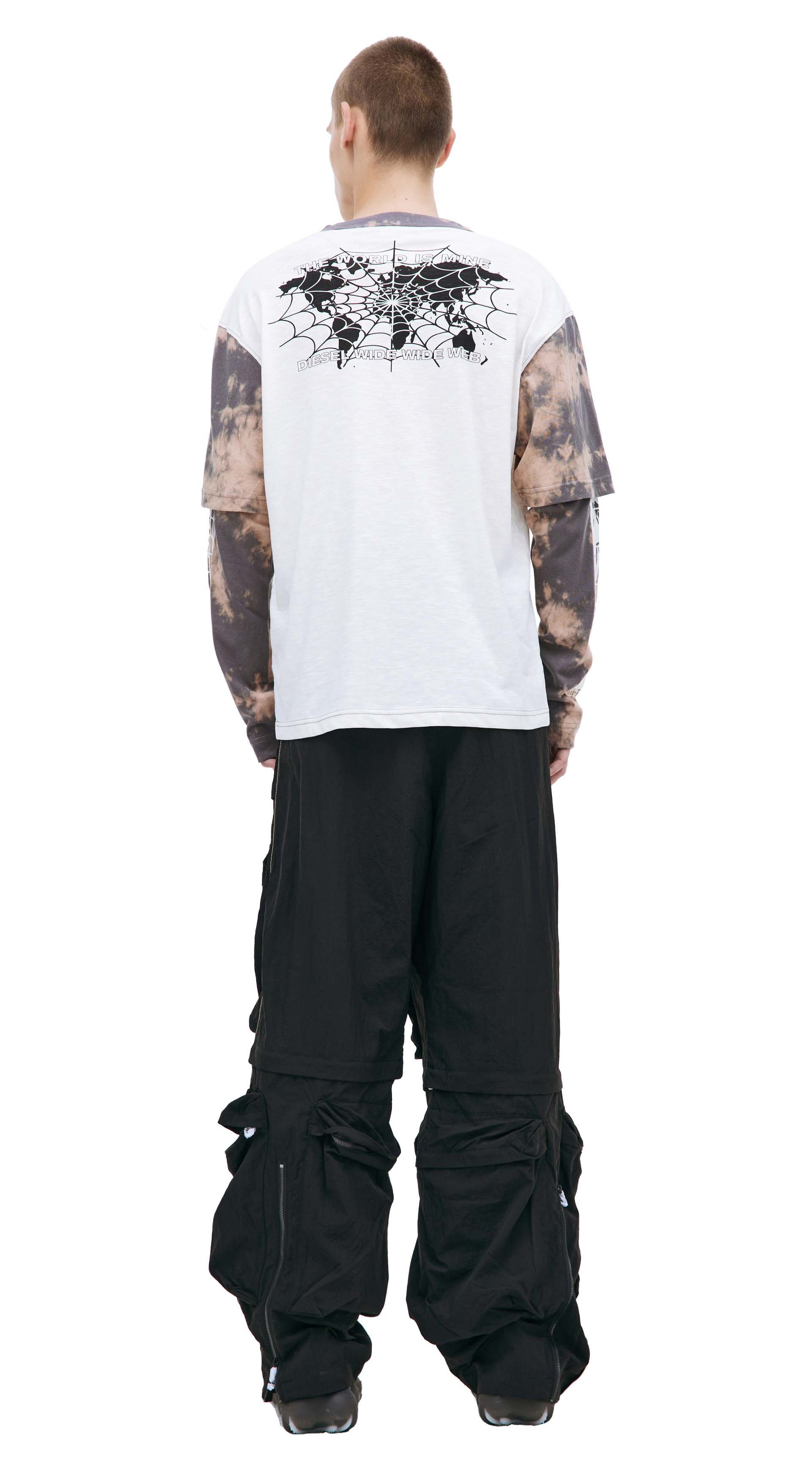 Diesel T-Wesher layered longsleeve