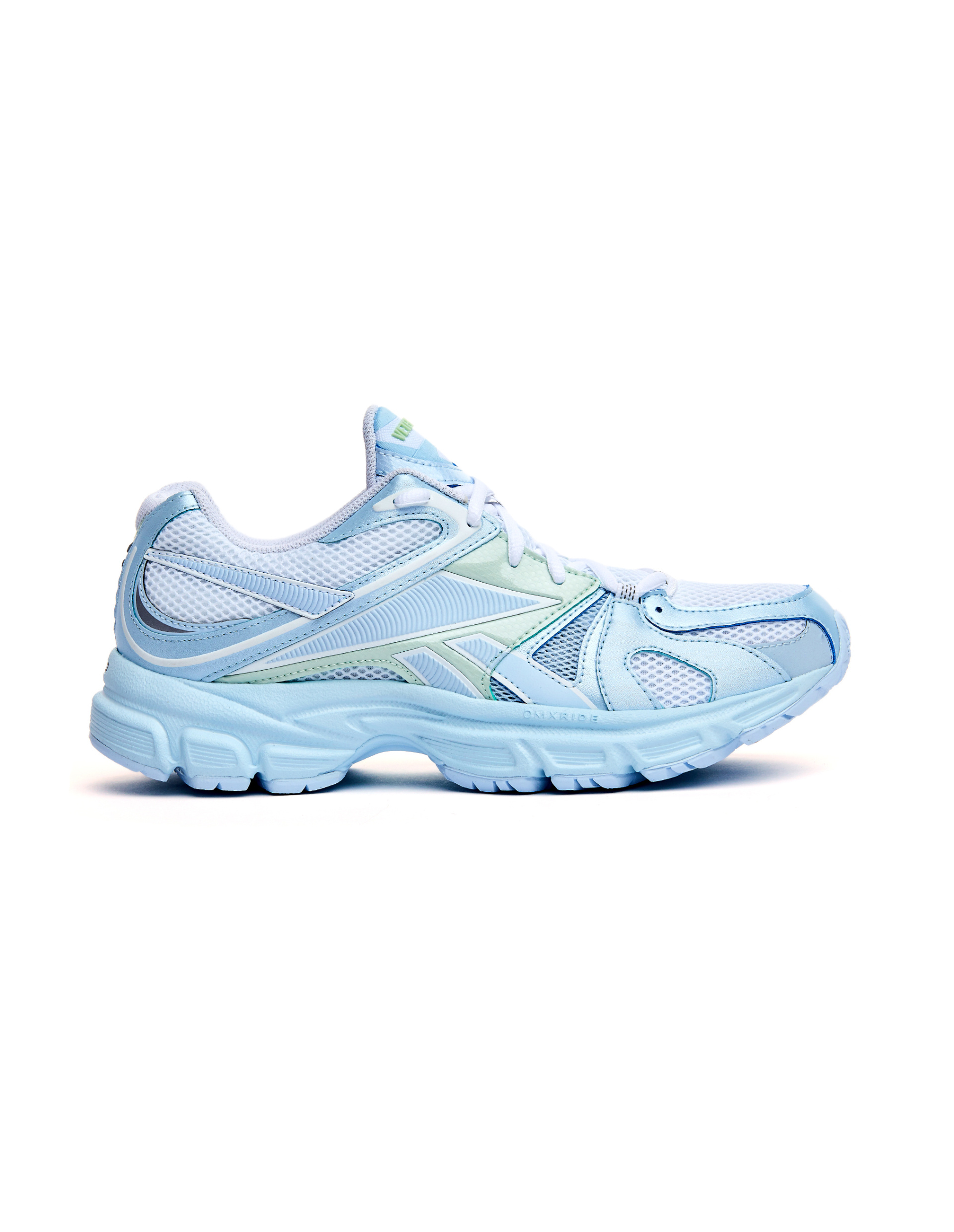VETEMENTS Light Blue Spike Runner 200 Sneakers