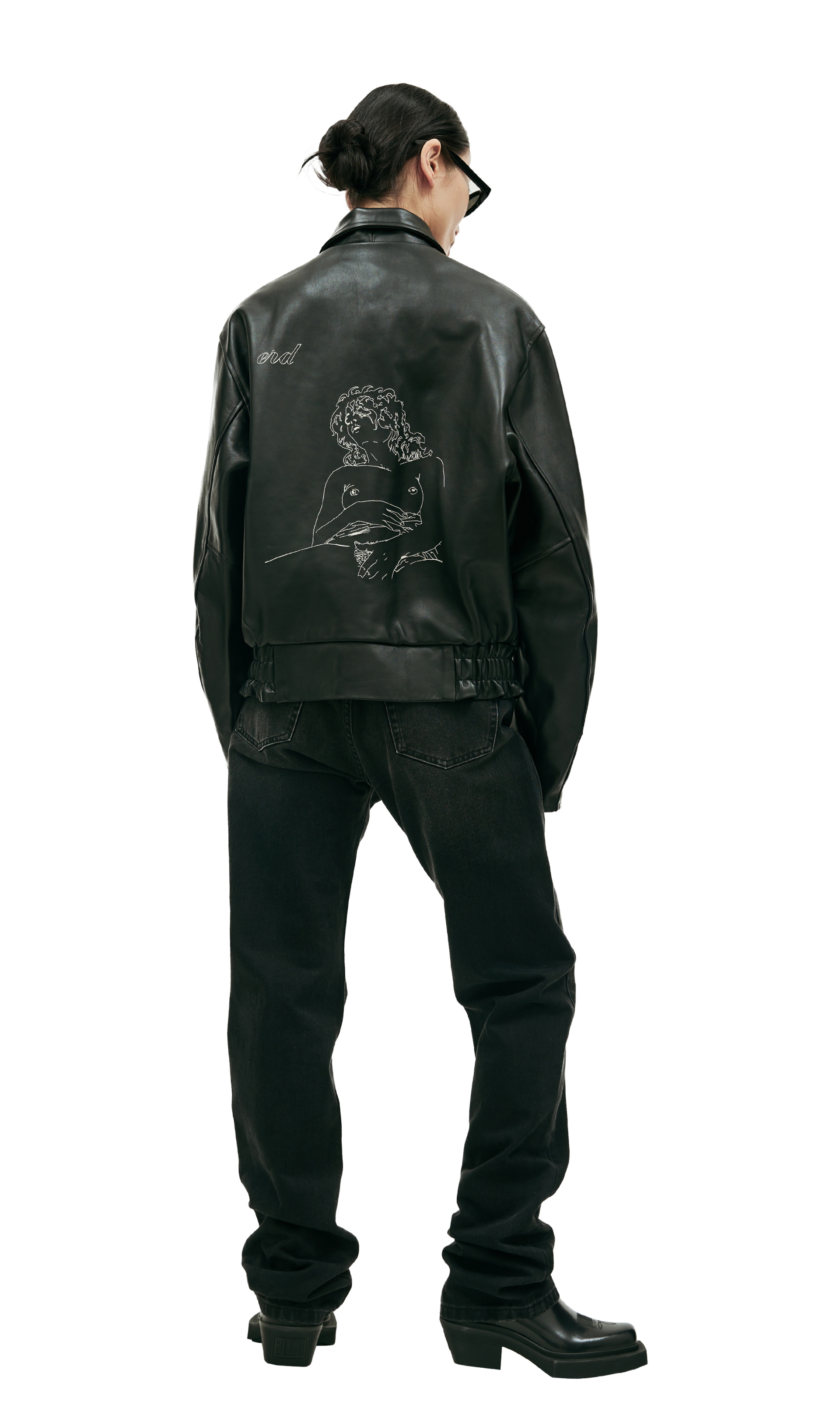 Enfants Riches Déprimés Embroidery zip jacket