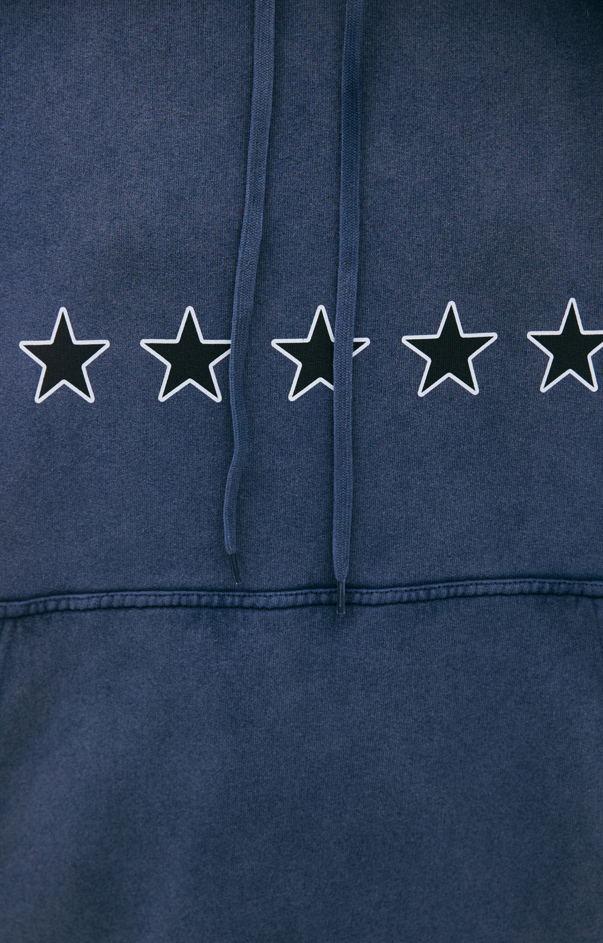 Balenciaga Navy blue hoodie with a print